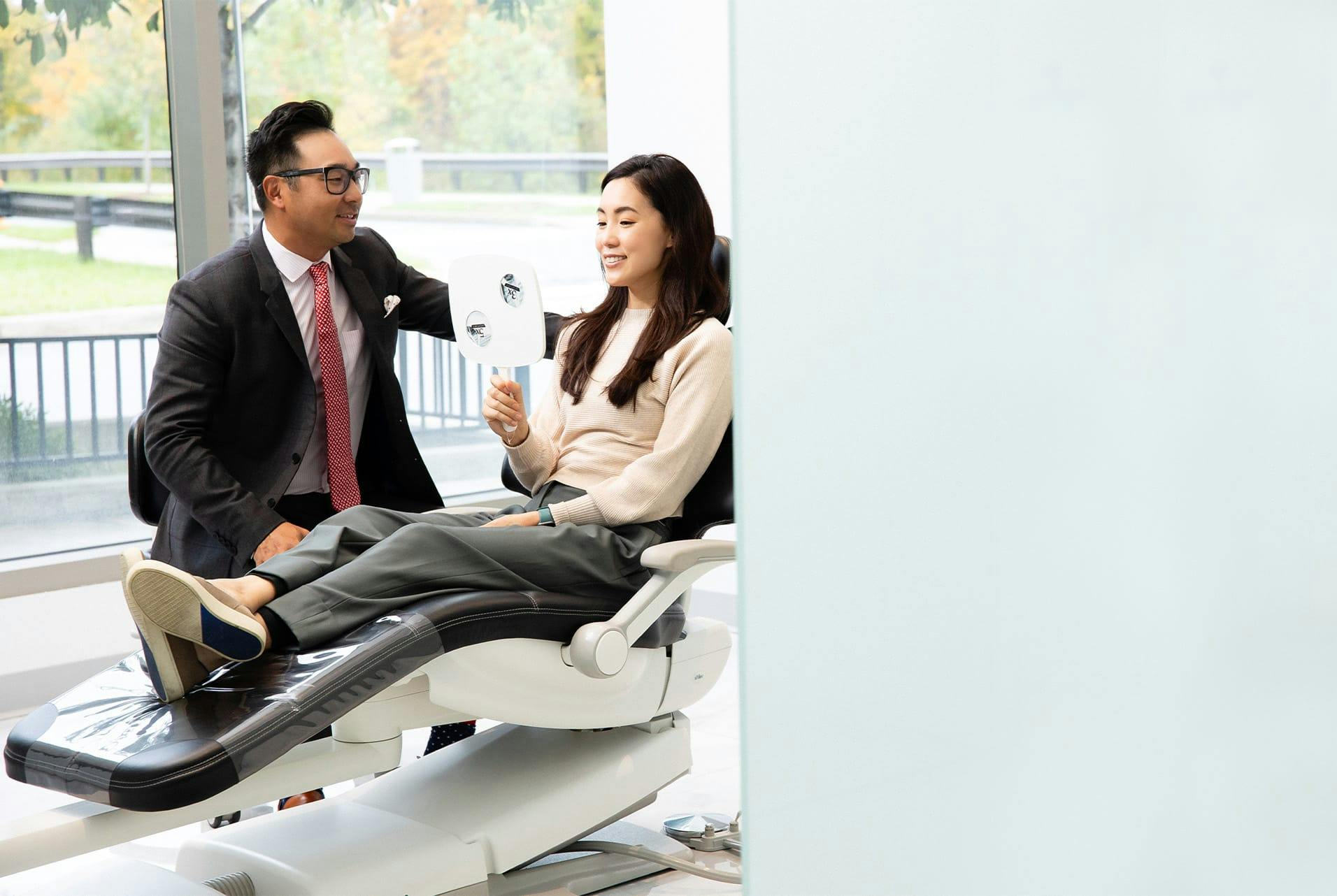 doctor talking to patient