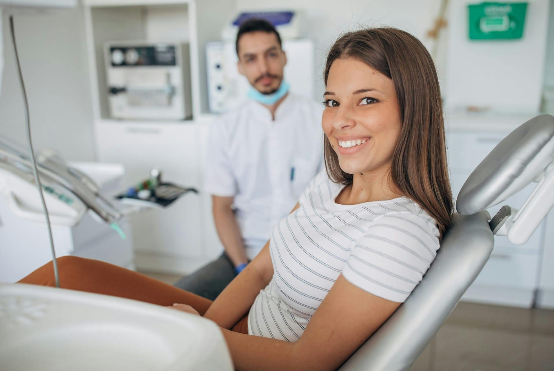 patient smiling