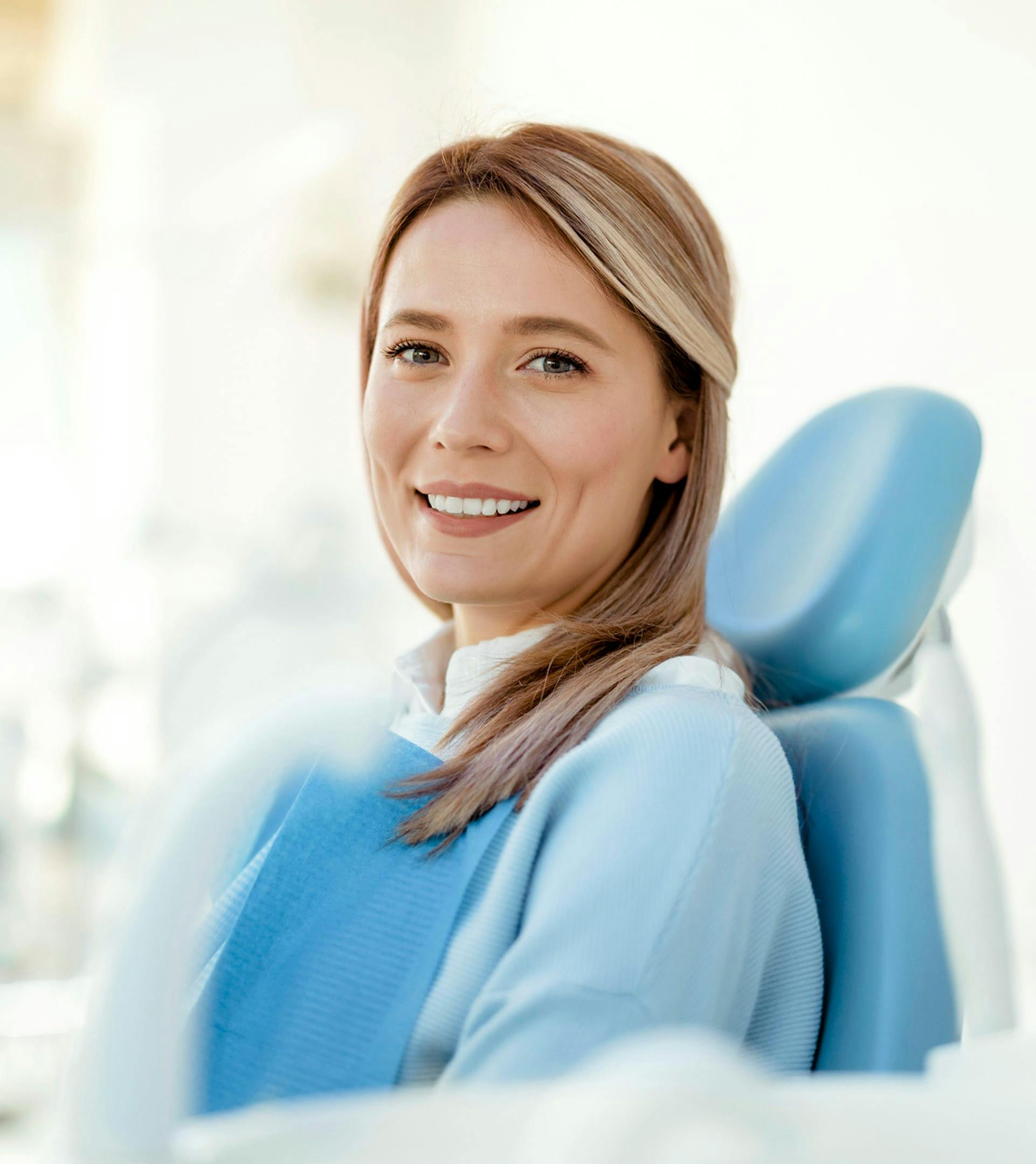 patient smiling