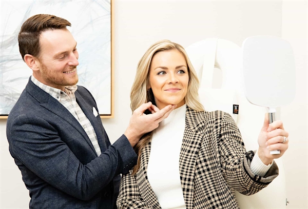 Woman and doctor during consultation