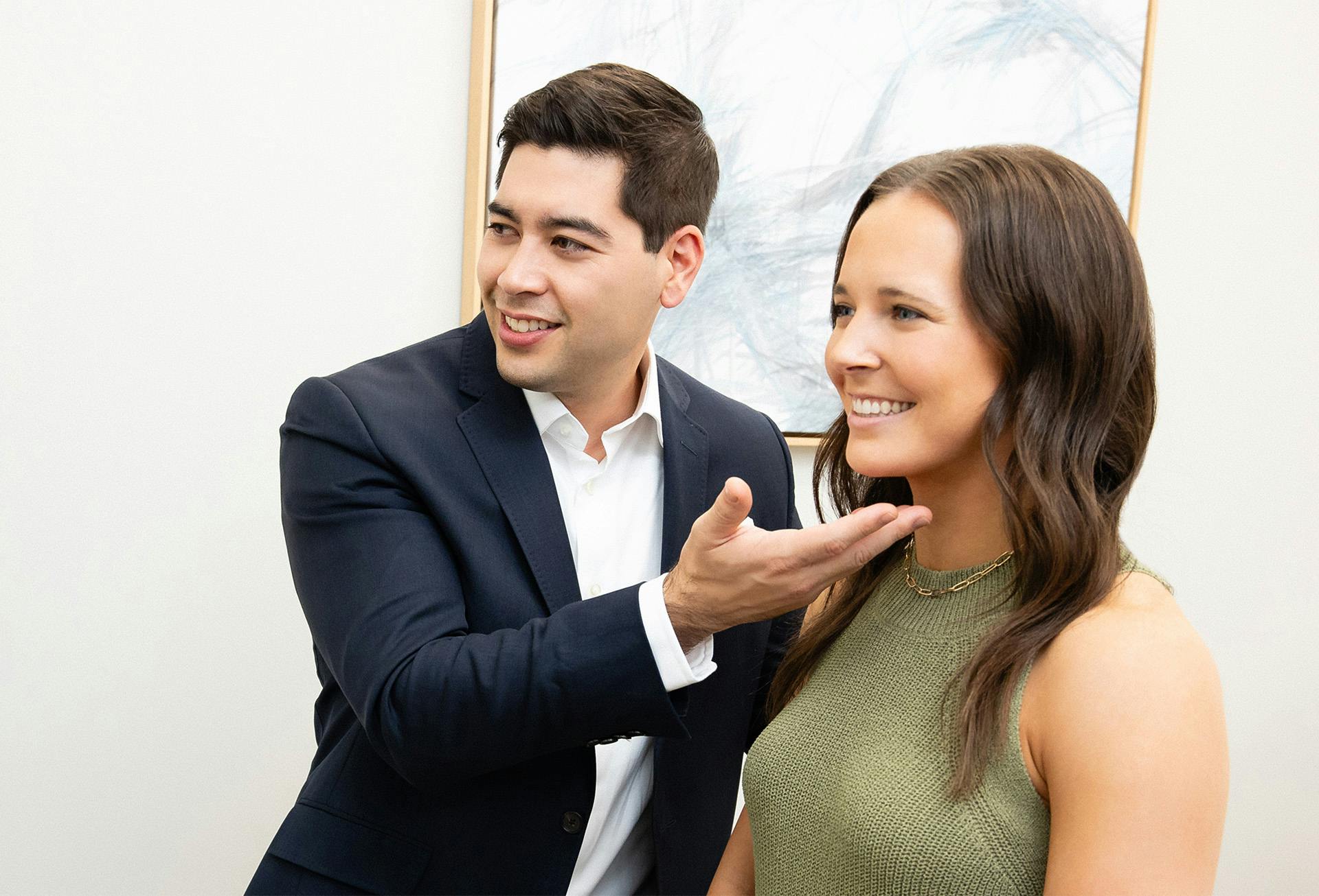 Woman and doctor during consultation