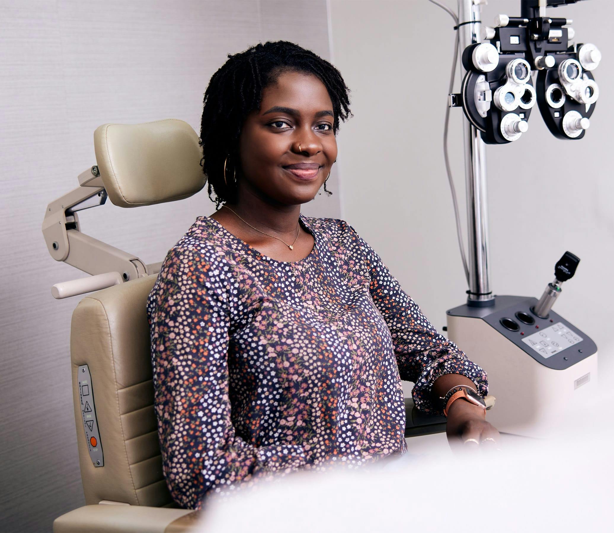 patient at Dello Russo Laser Vision