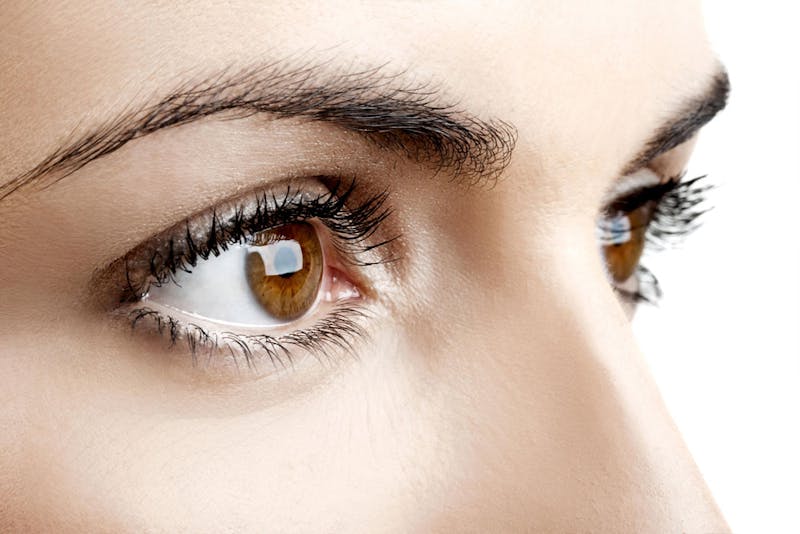 woman's eyes