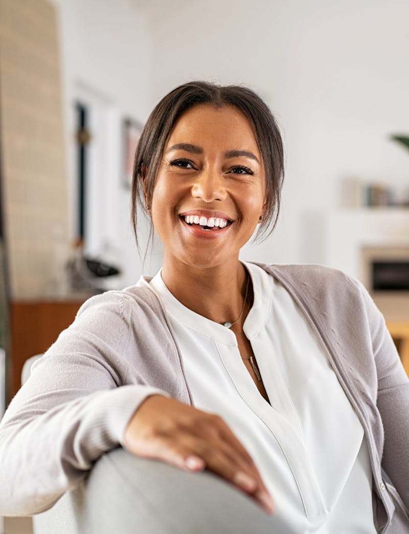 smiling woman