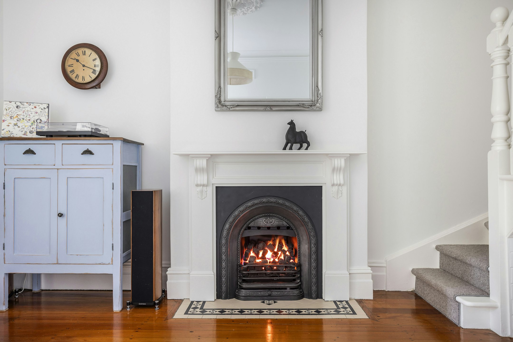 fireplace