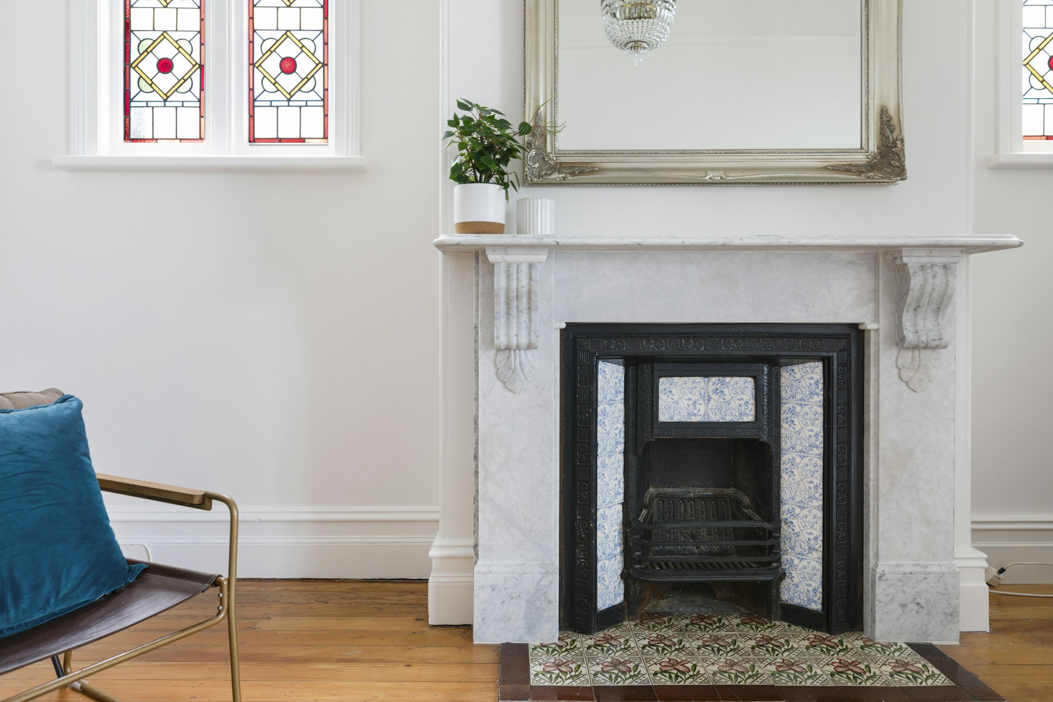 fireplace