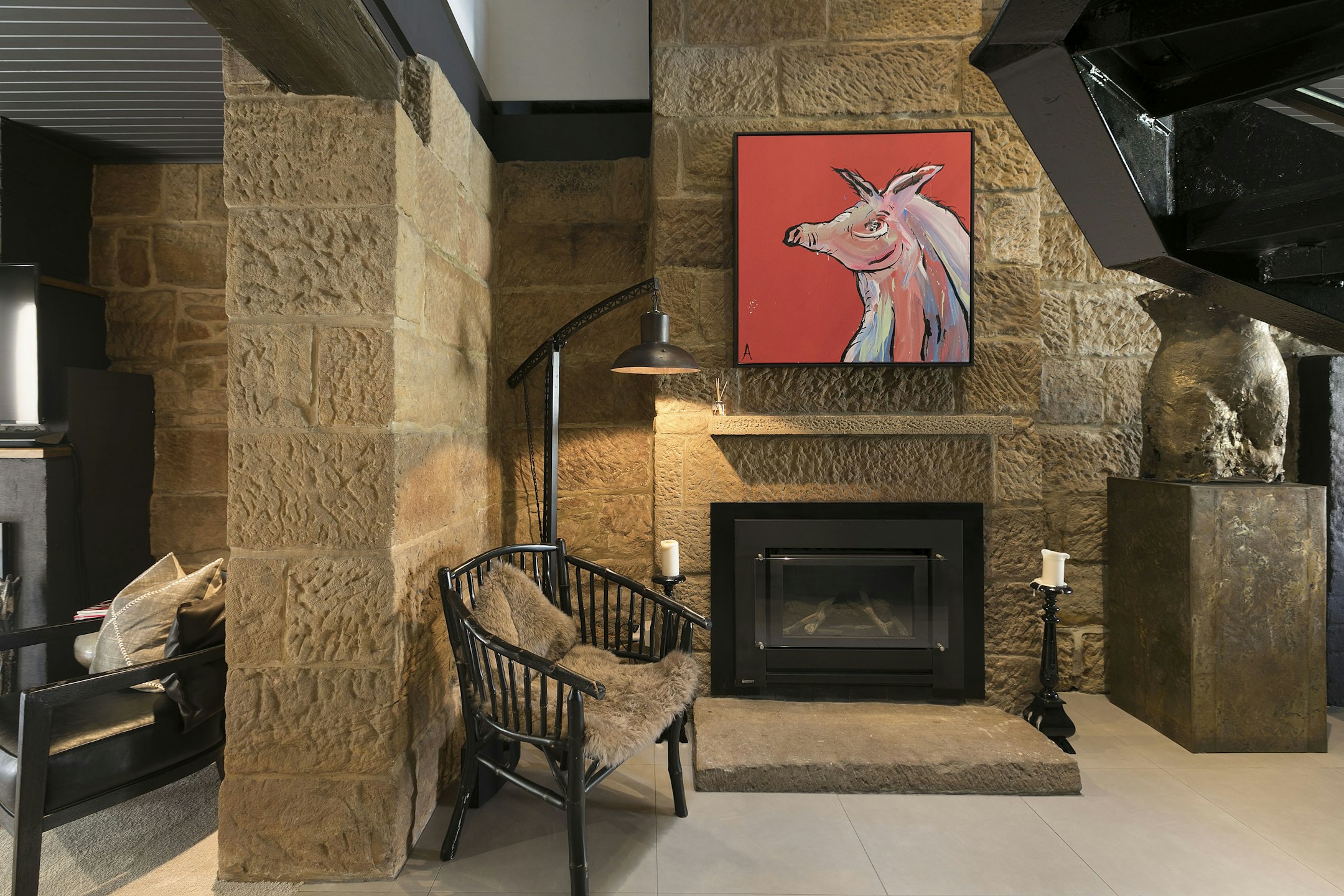 fireplace