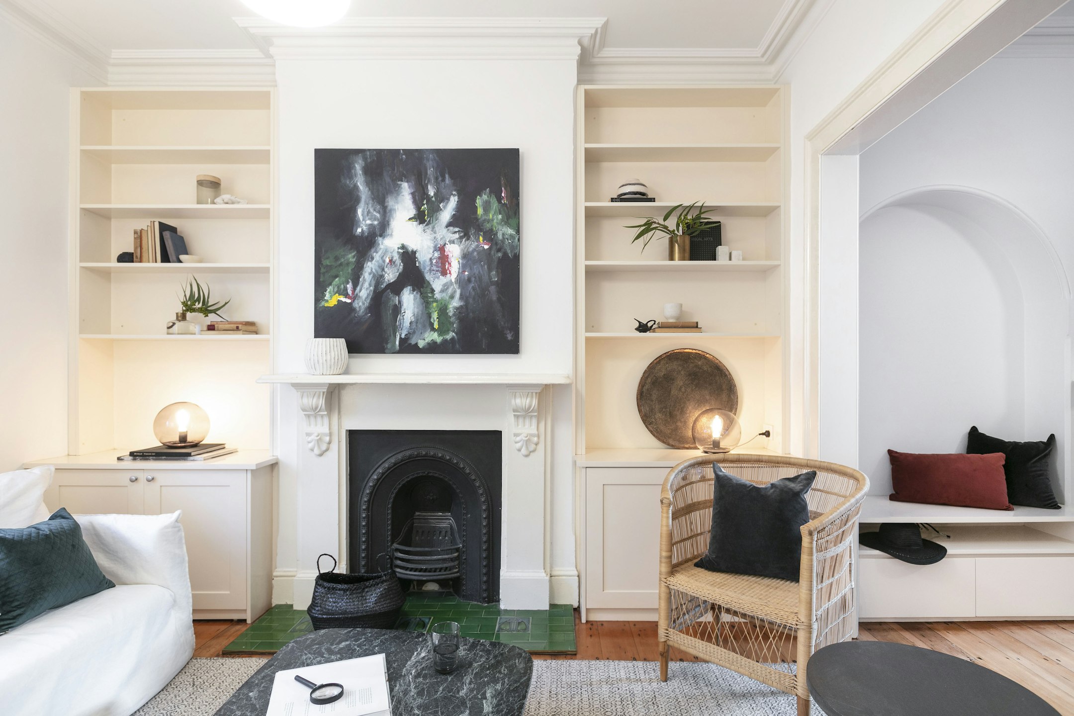 fireplace
