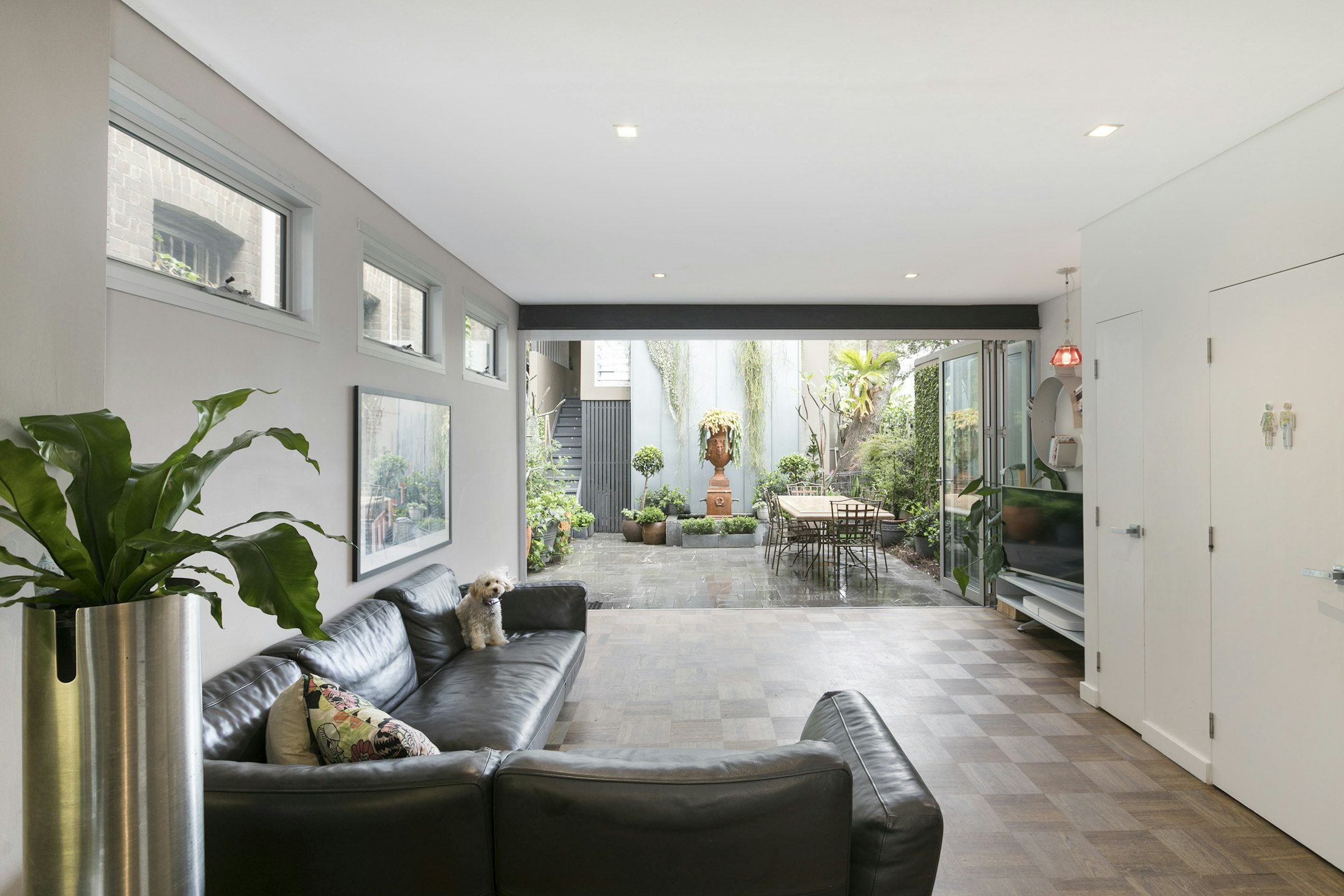 indoors