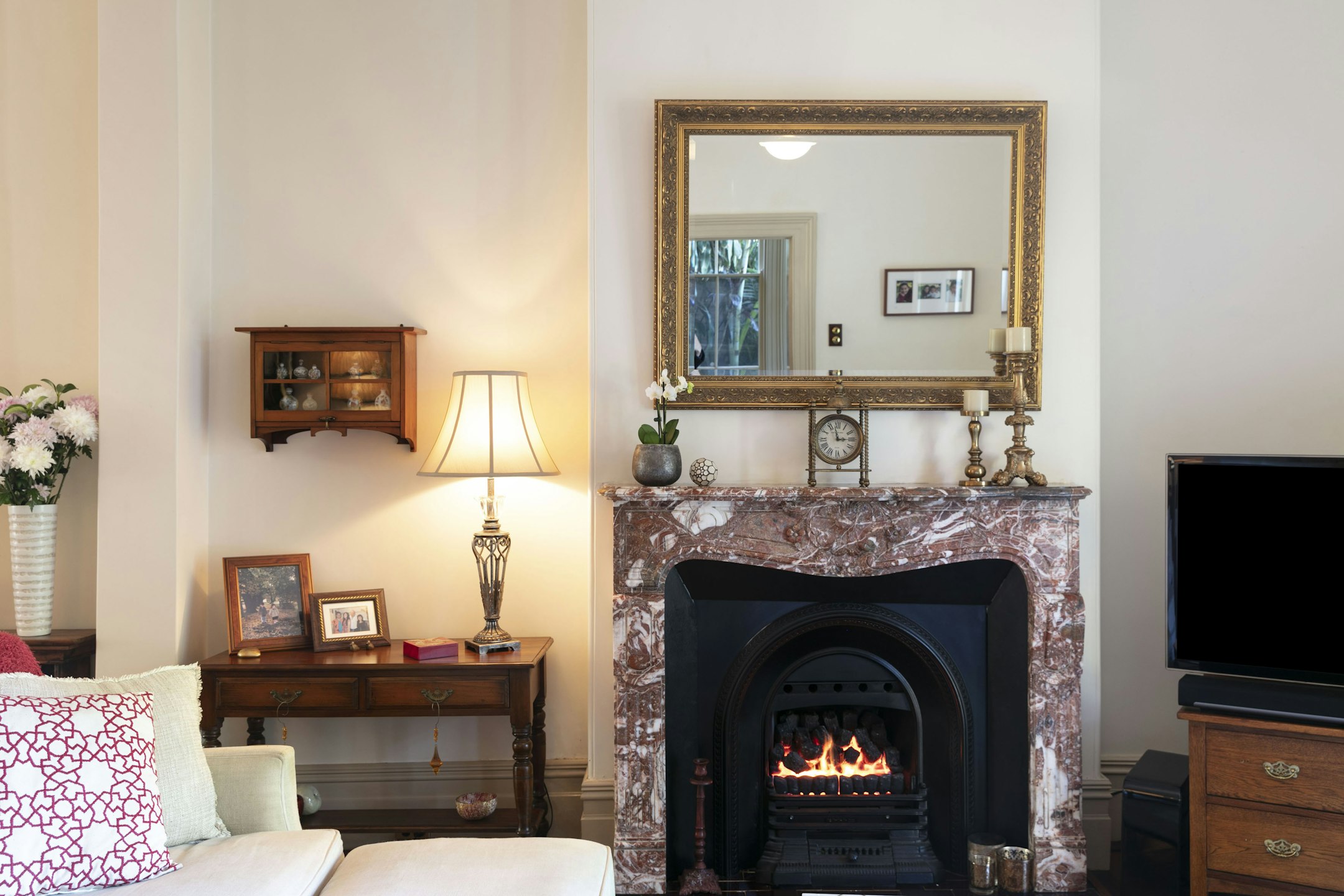 fireplace