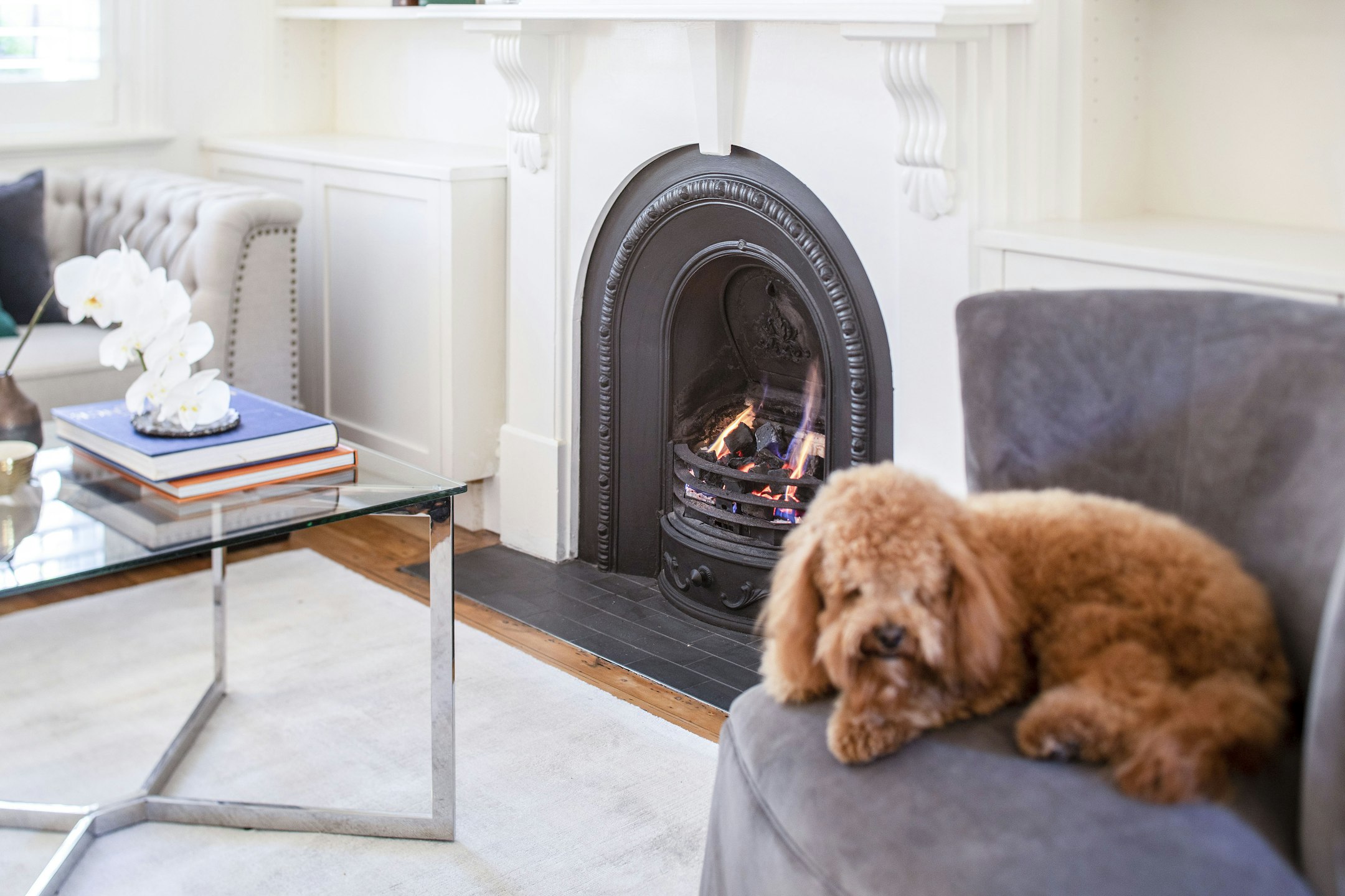 fireplace