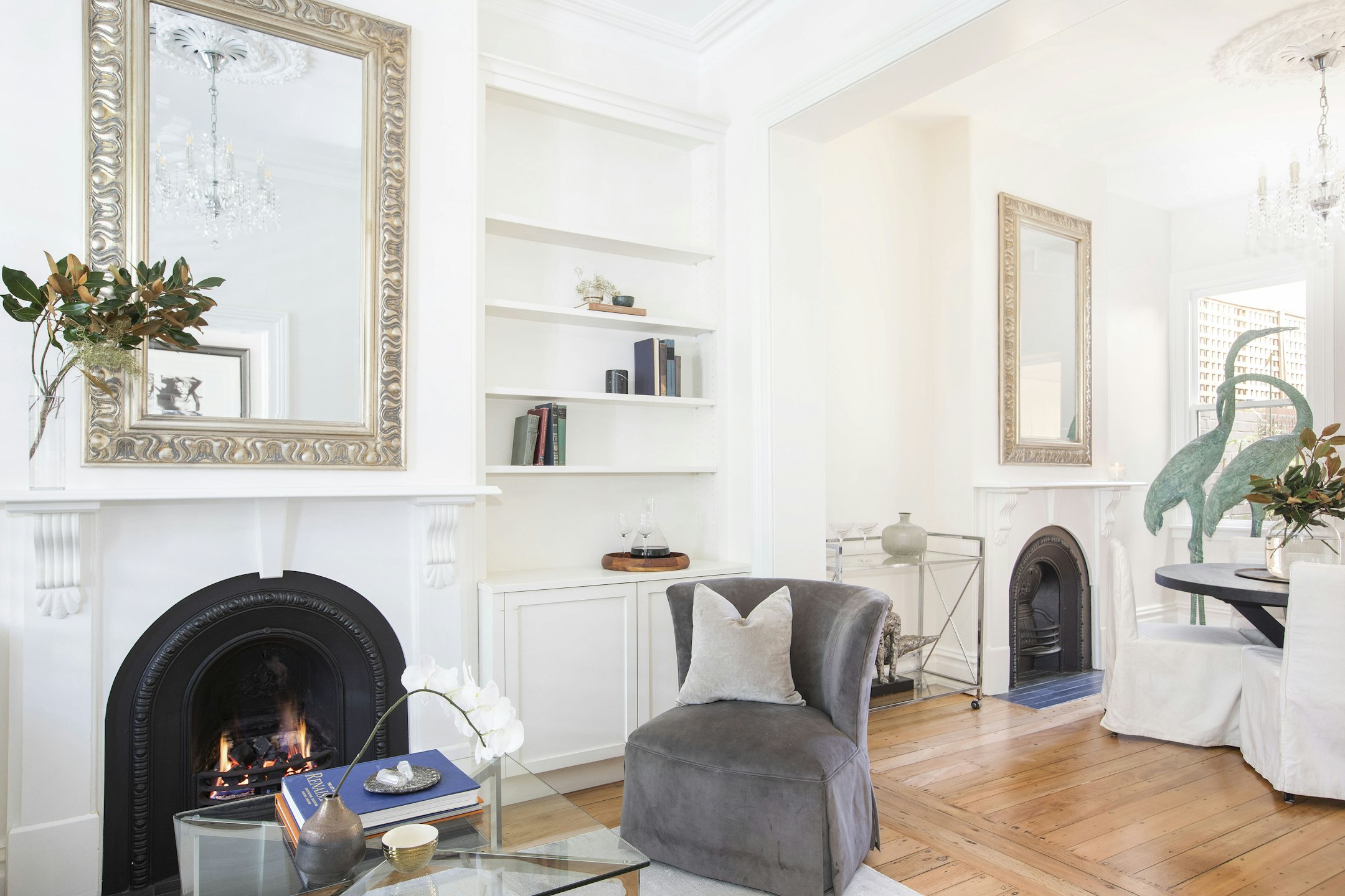 fireplace