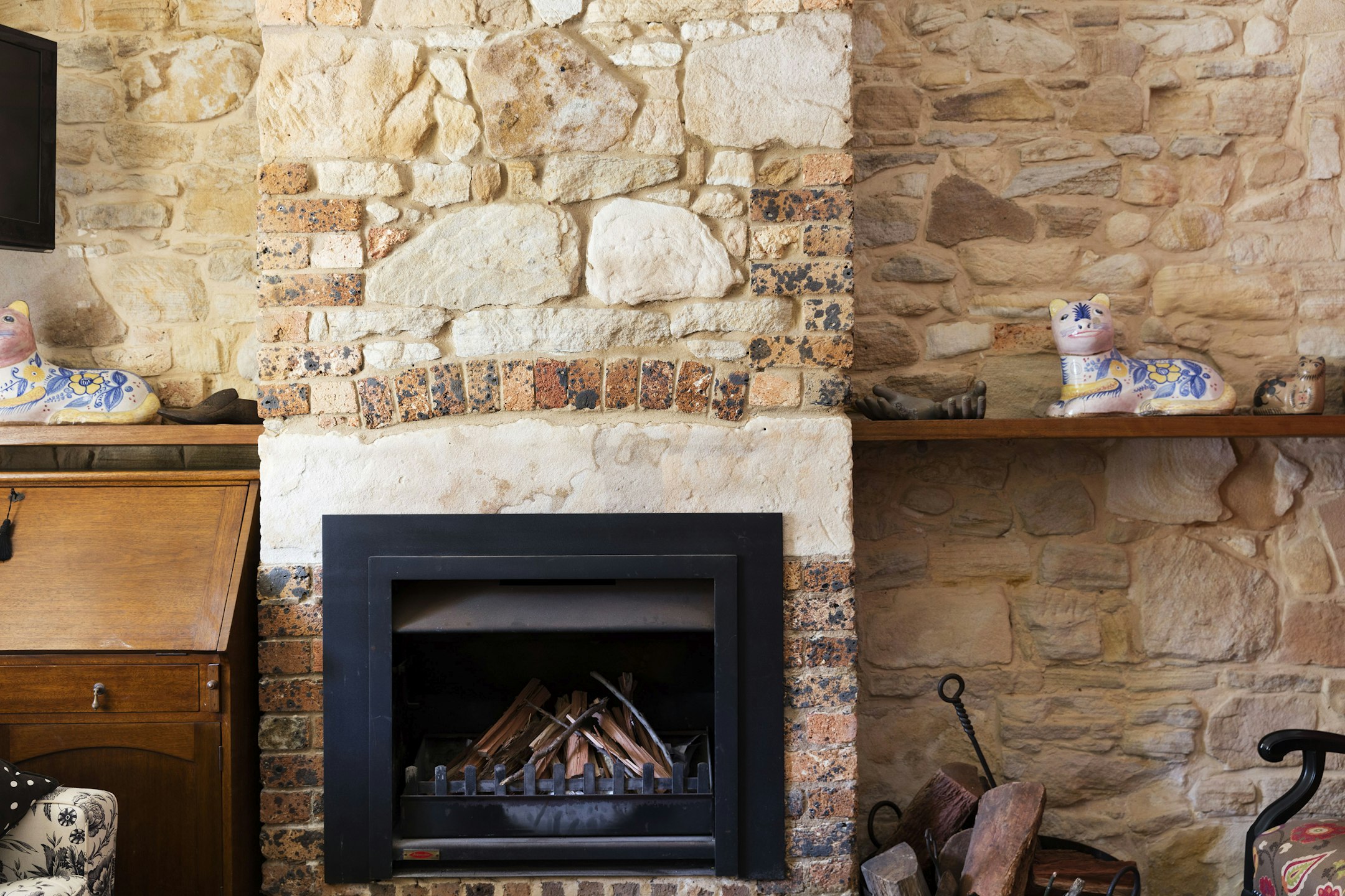 fireplace