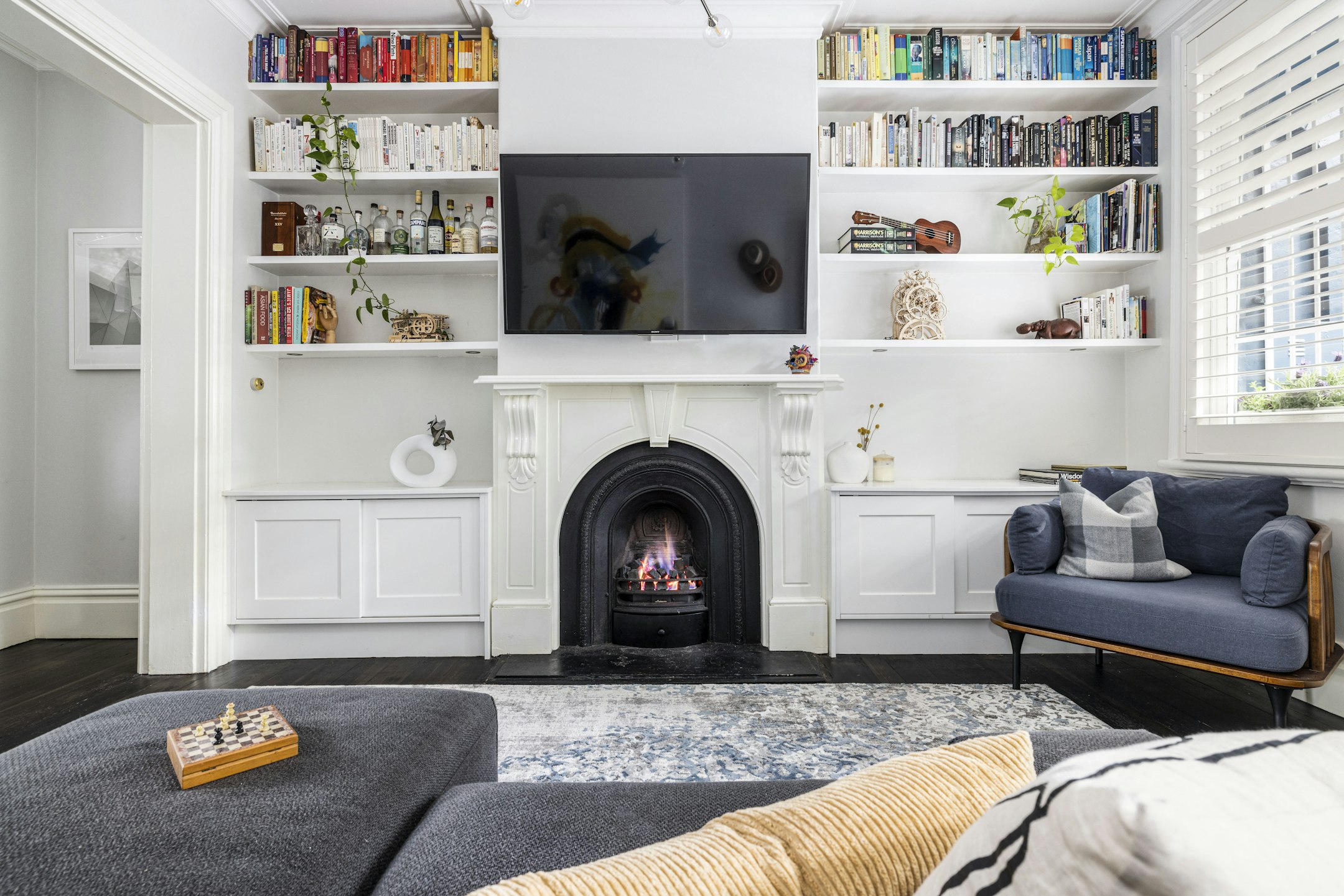 fireplace
