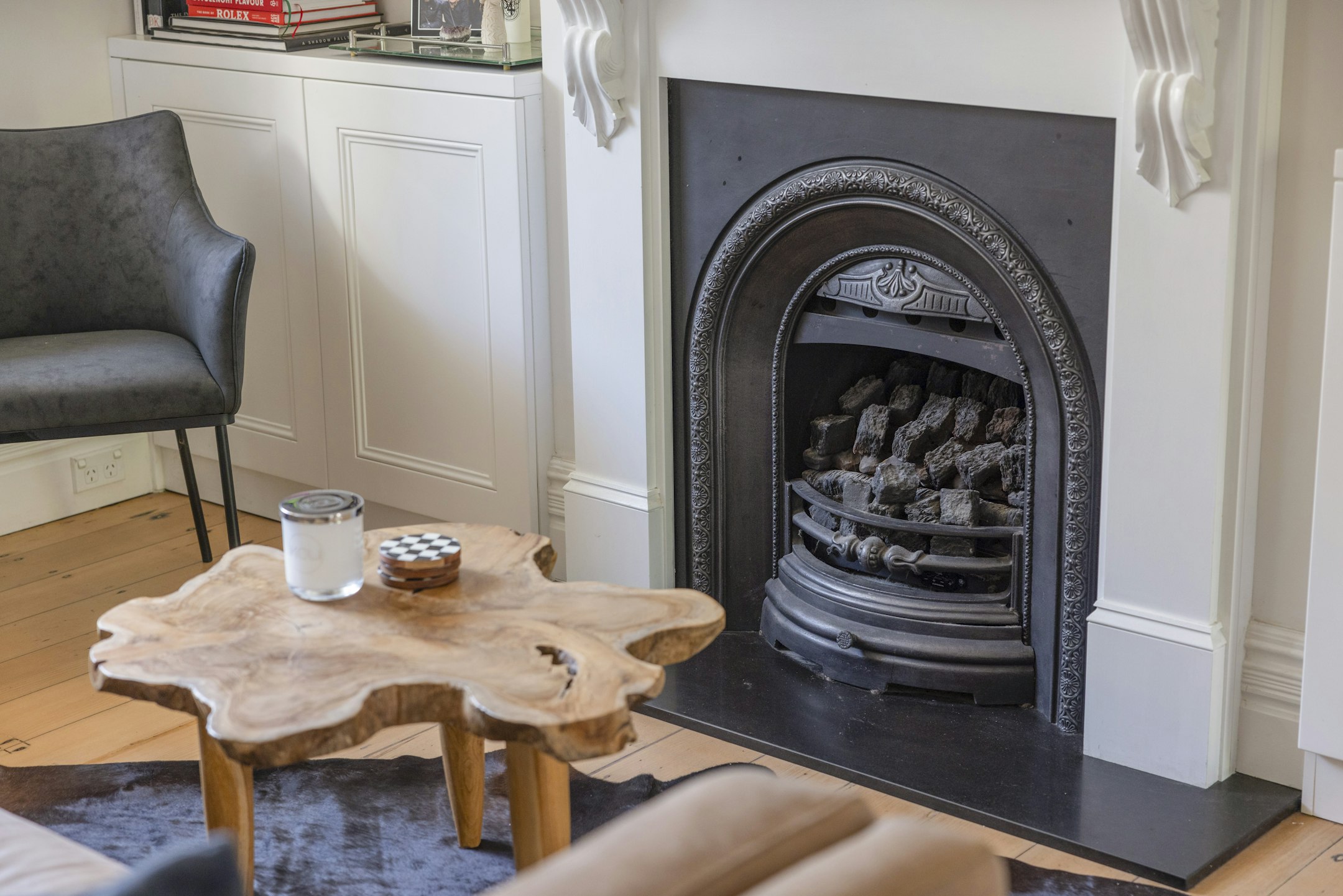 fireplace