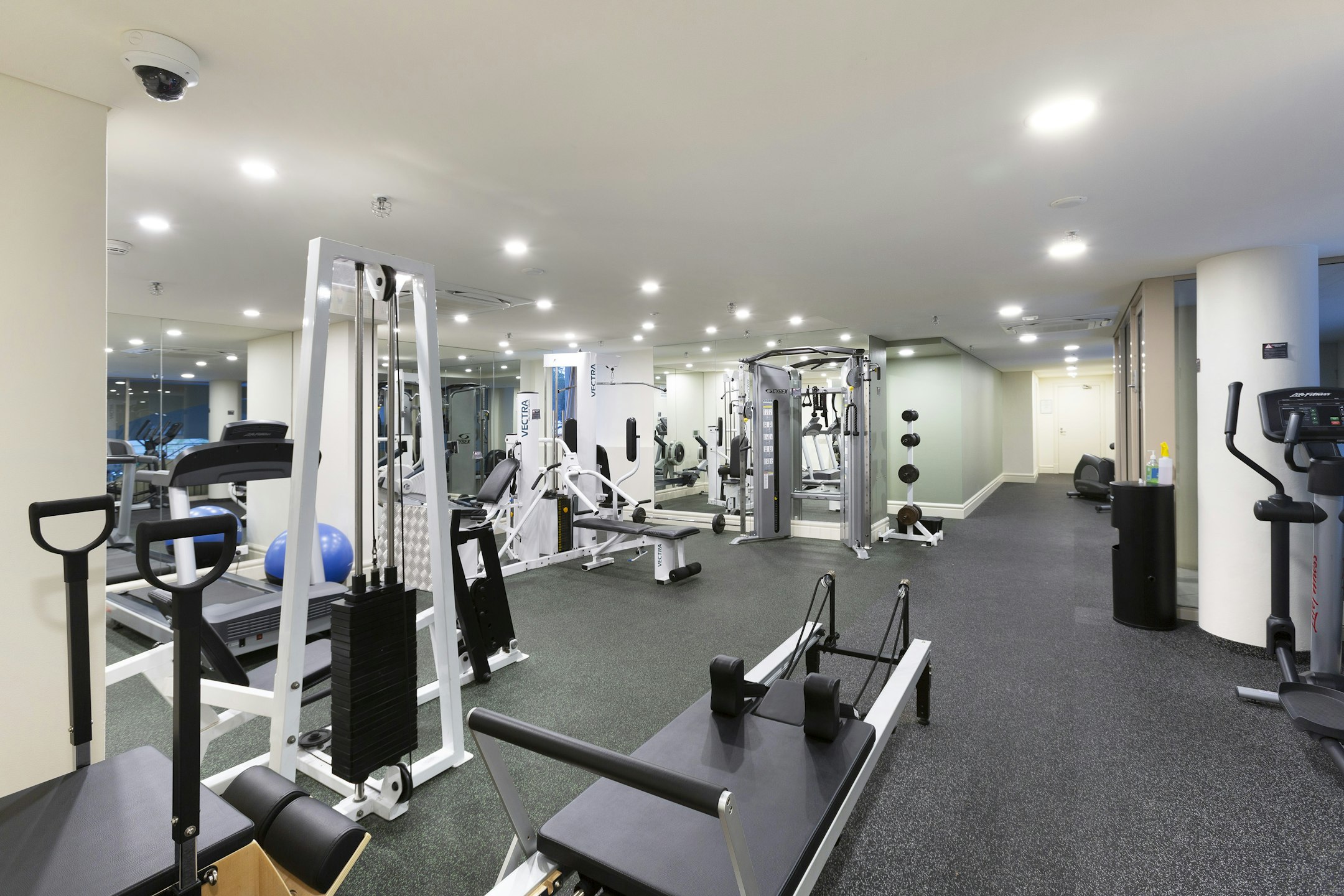 working out
