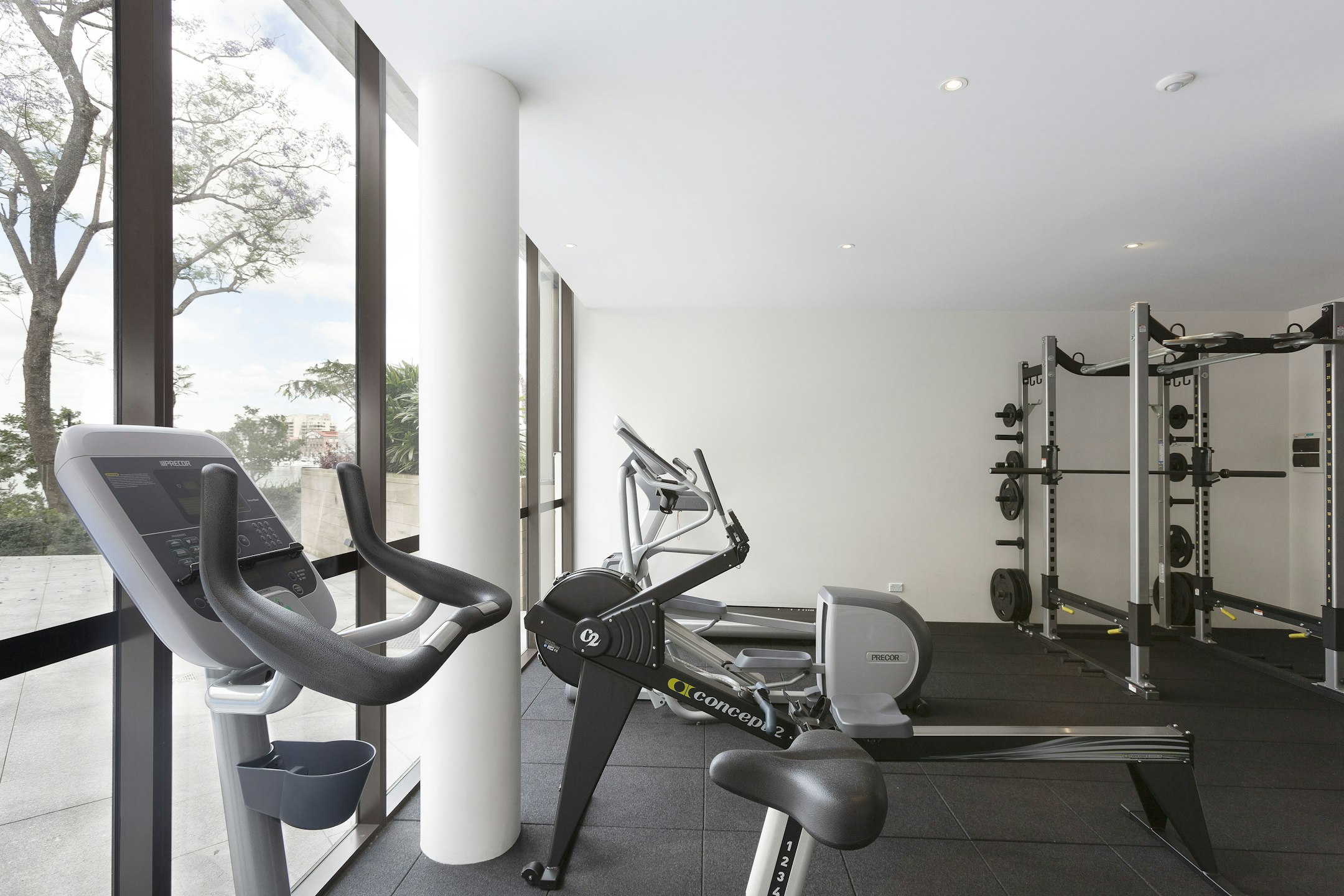 working out