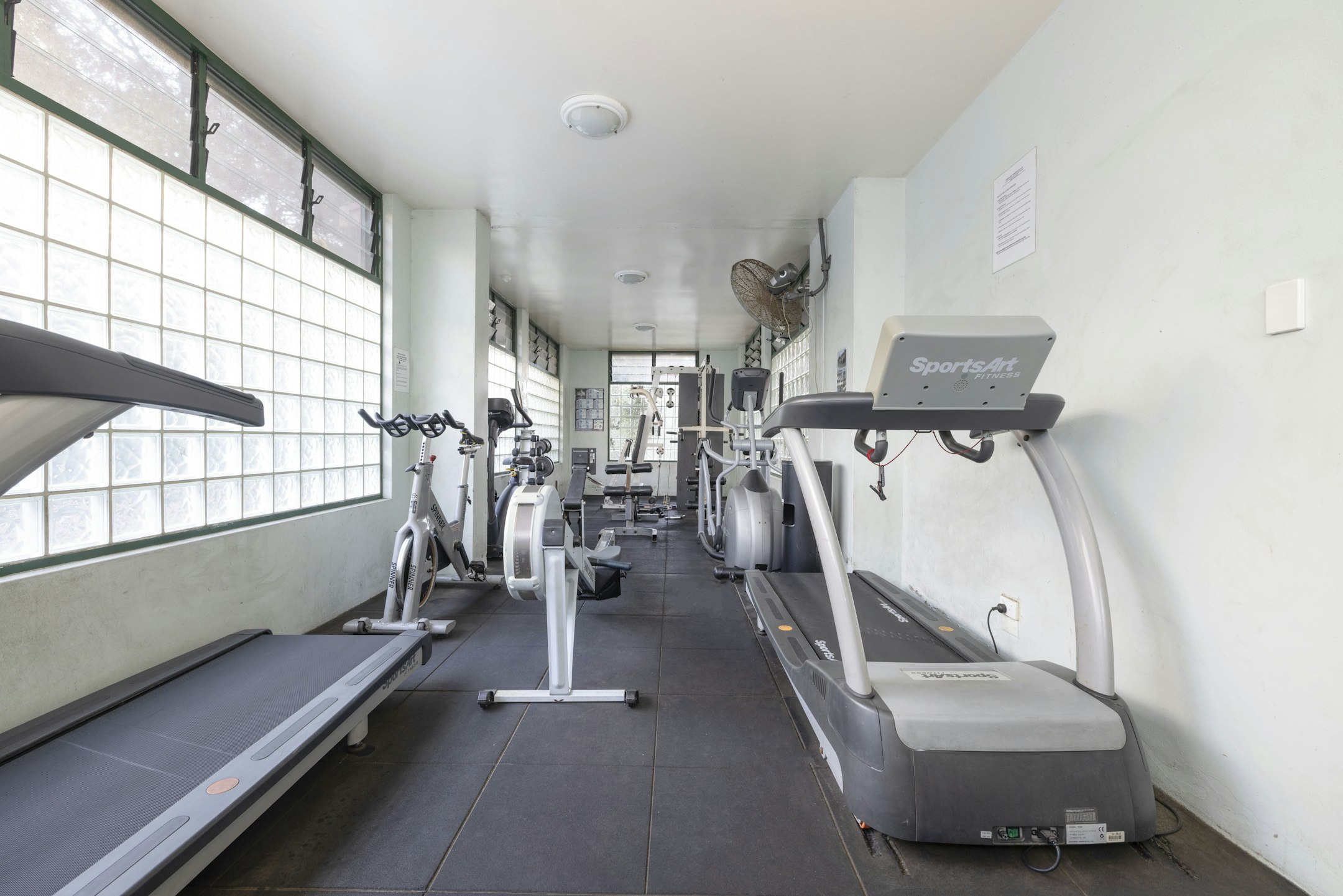 working out