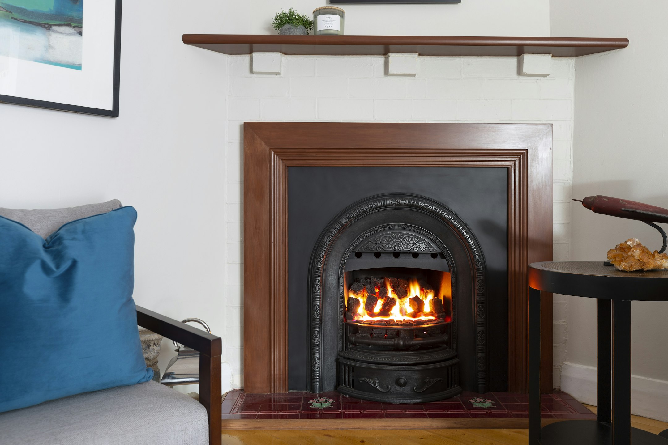 fireplace