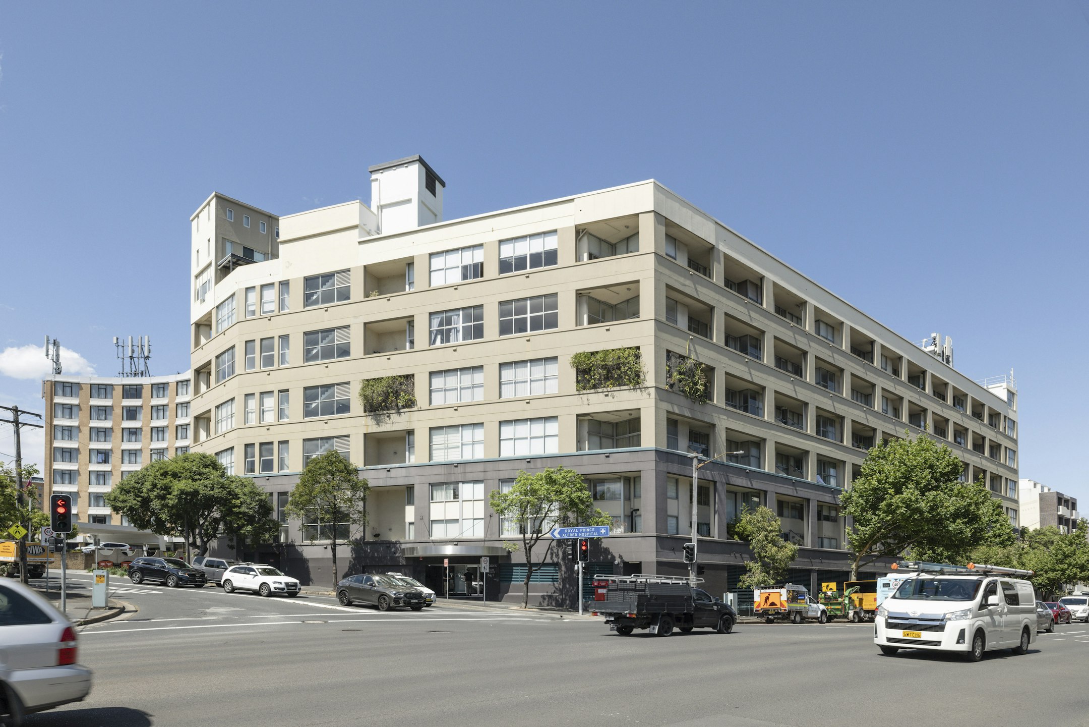 office building
