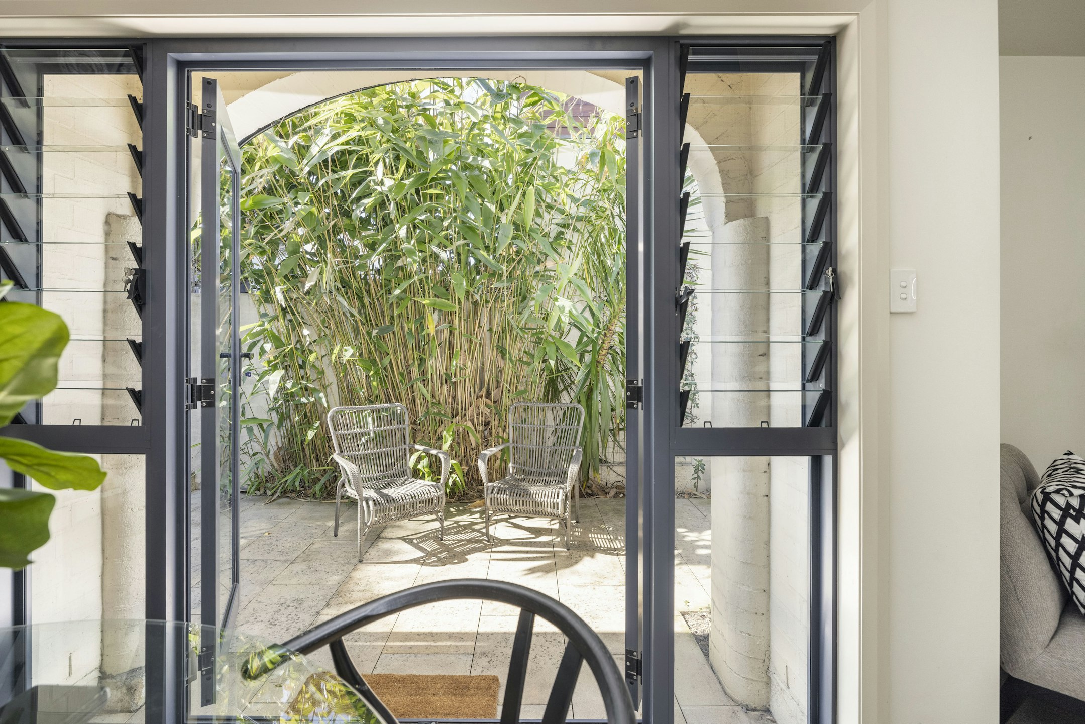 french window