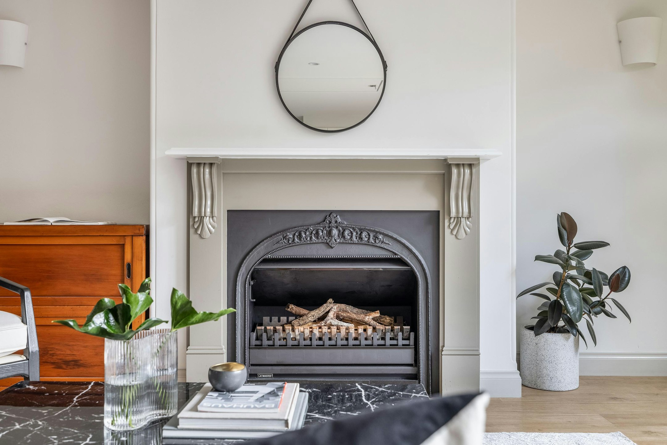 fireplace