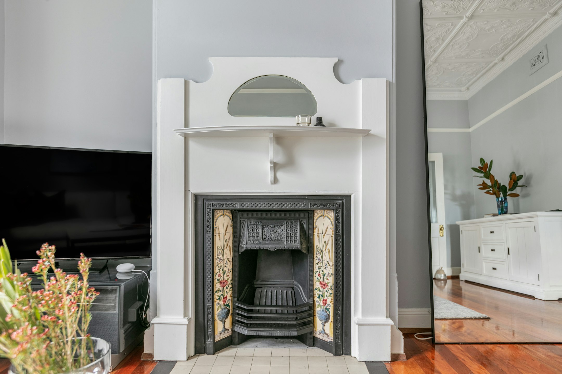 fireplace