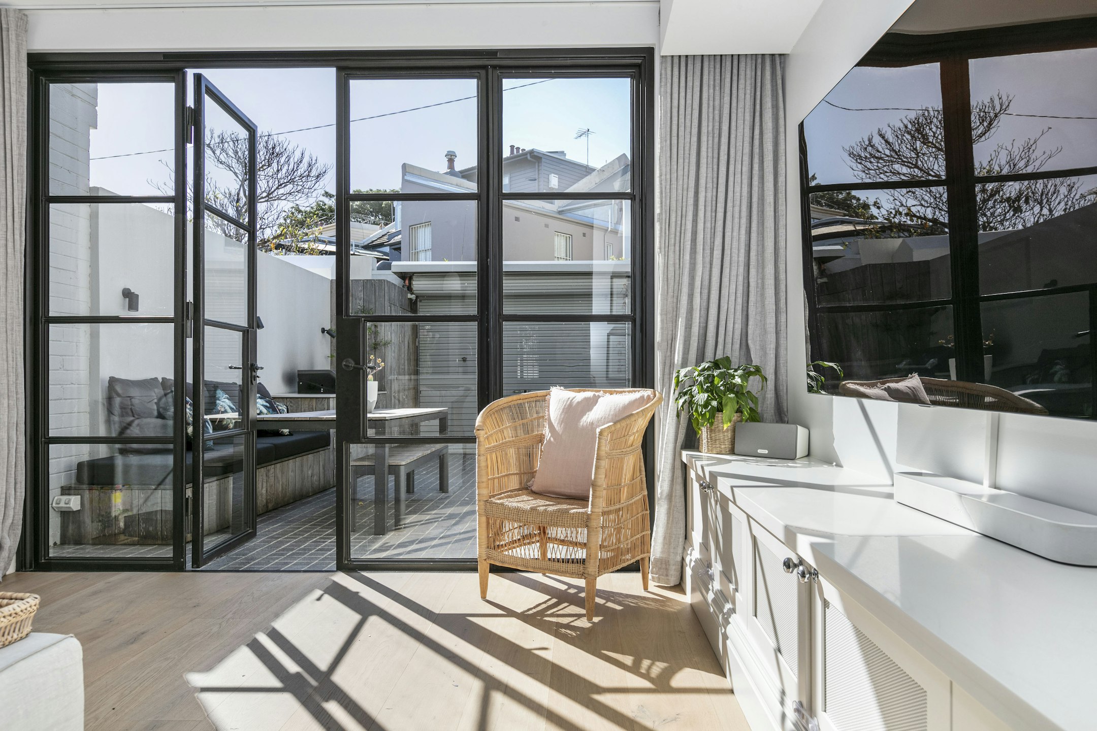 french window