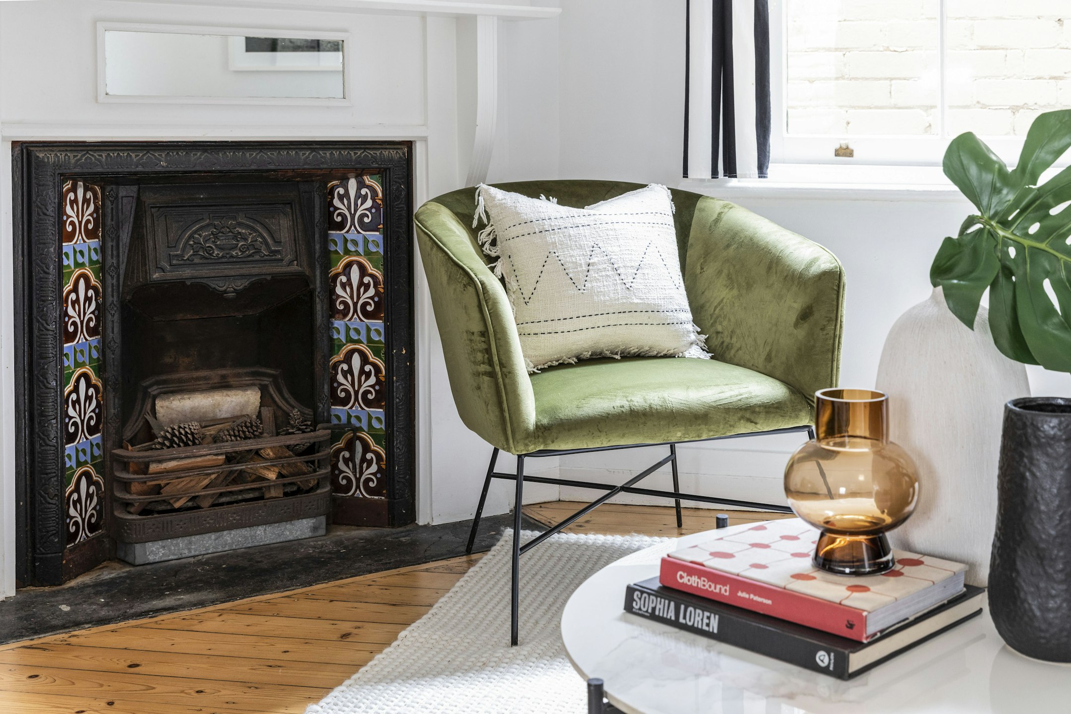 fireplace