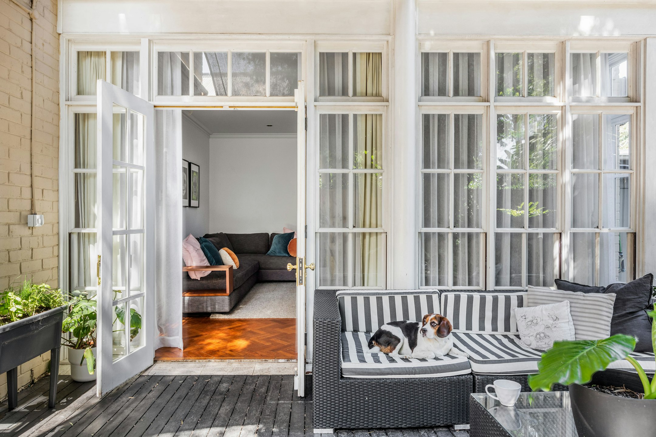 french window