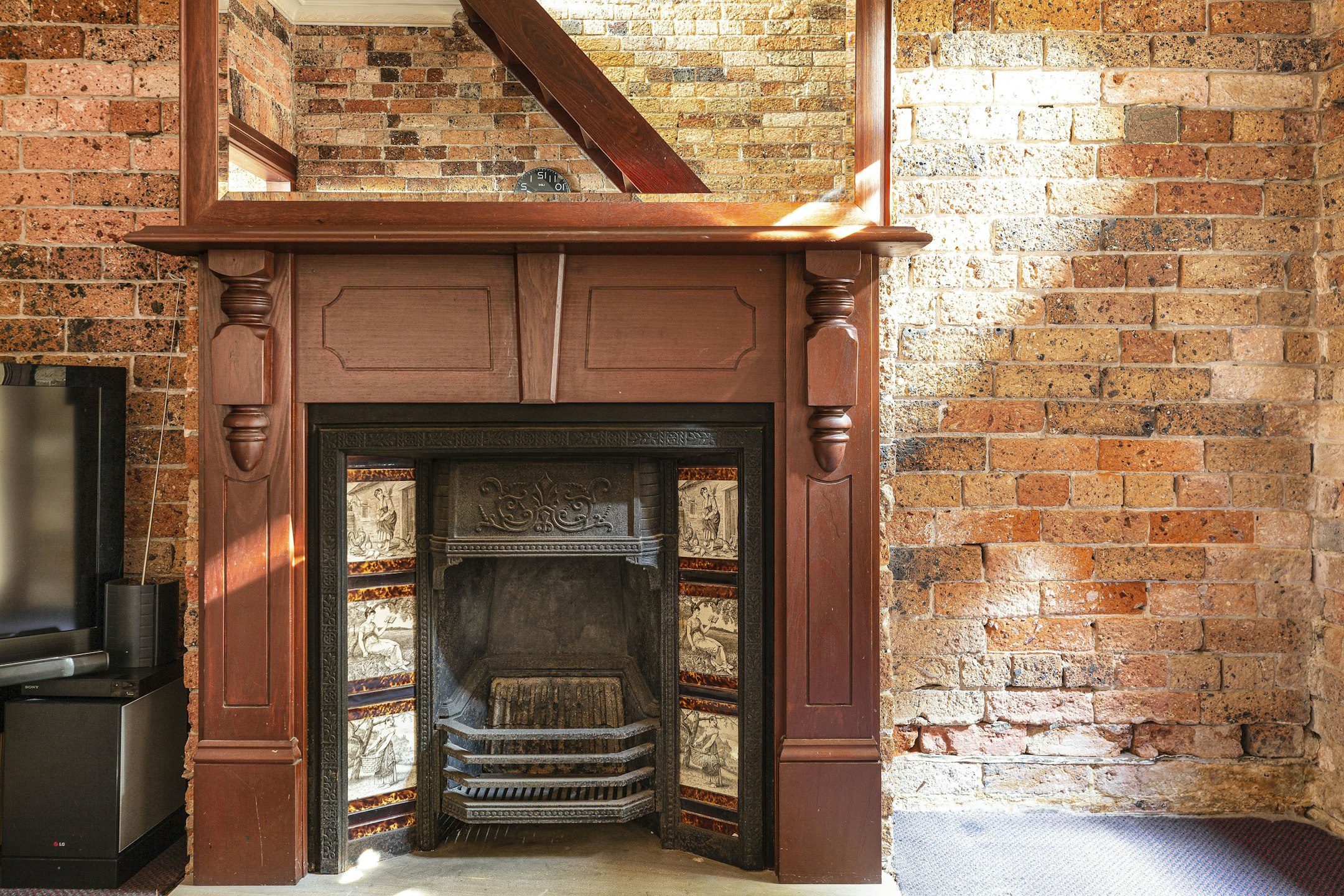 fireplace