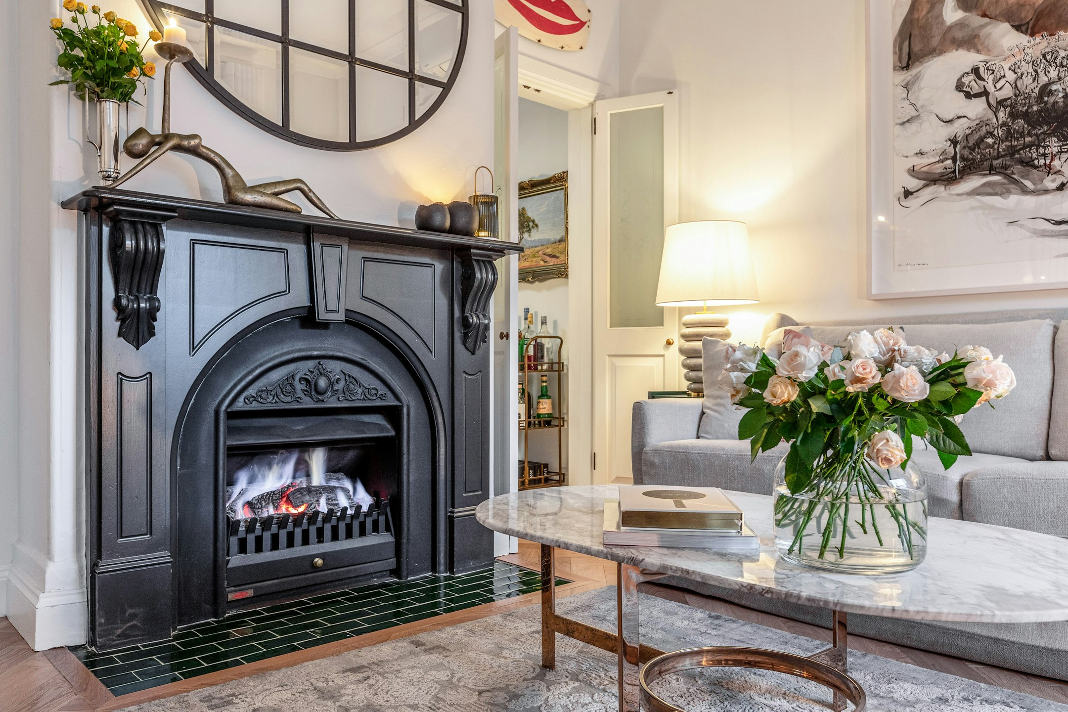 fireplace