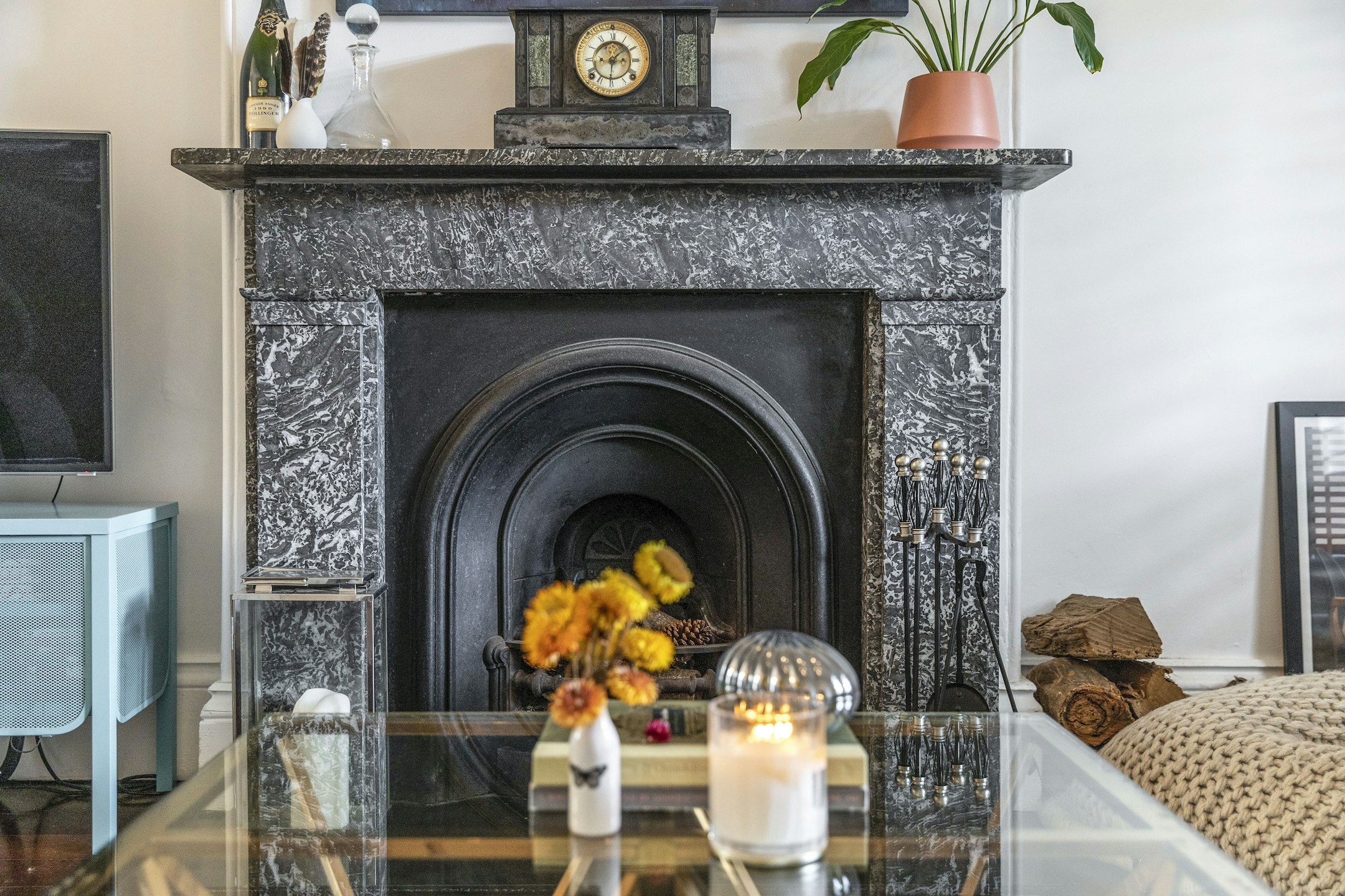fireplace