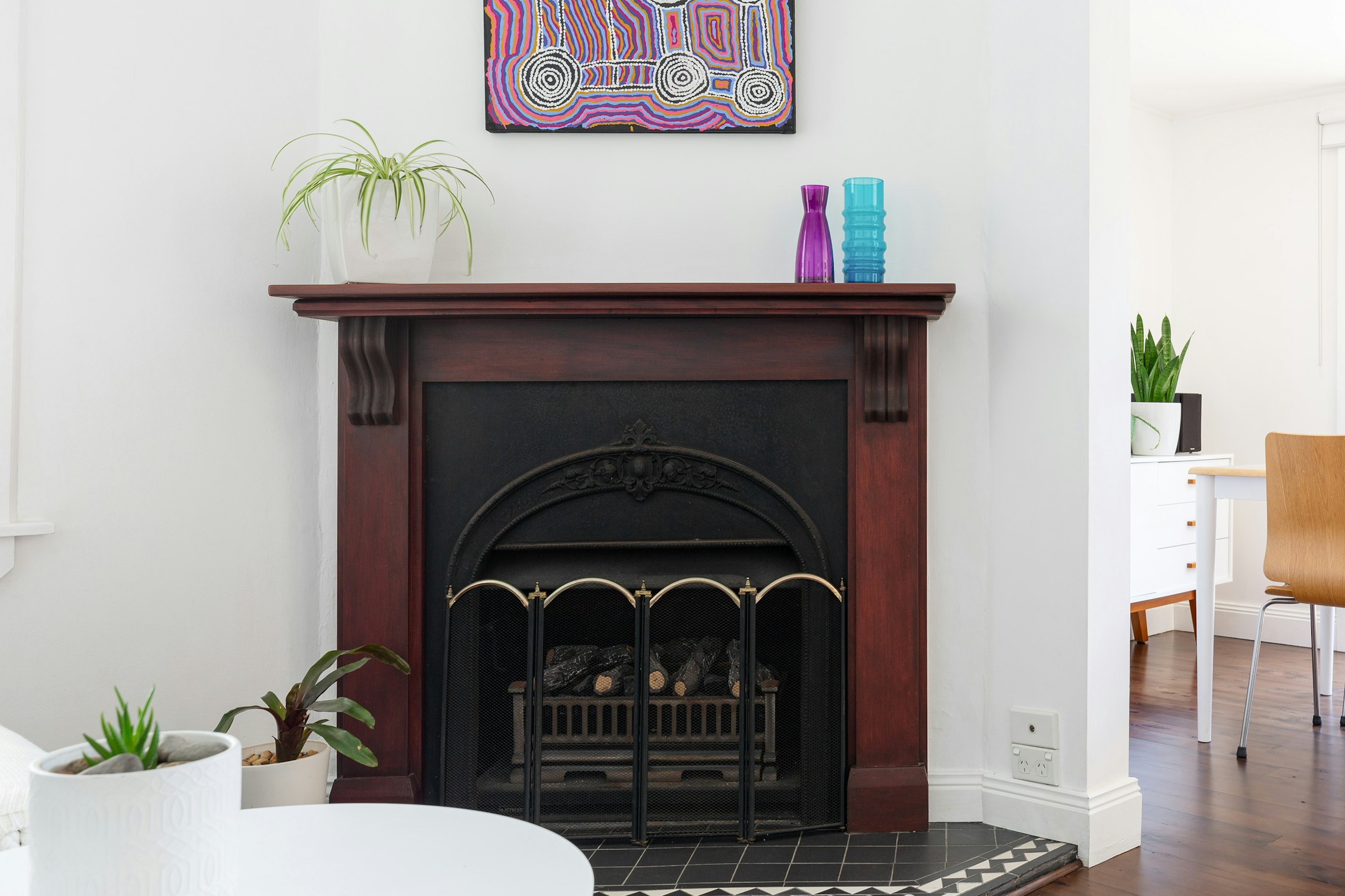 fireplace