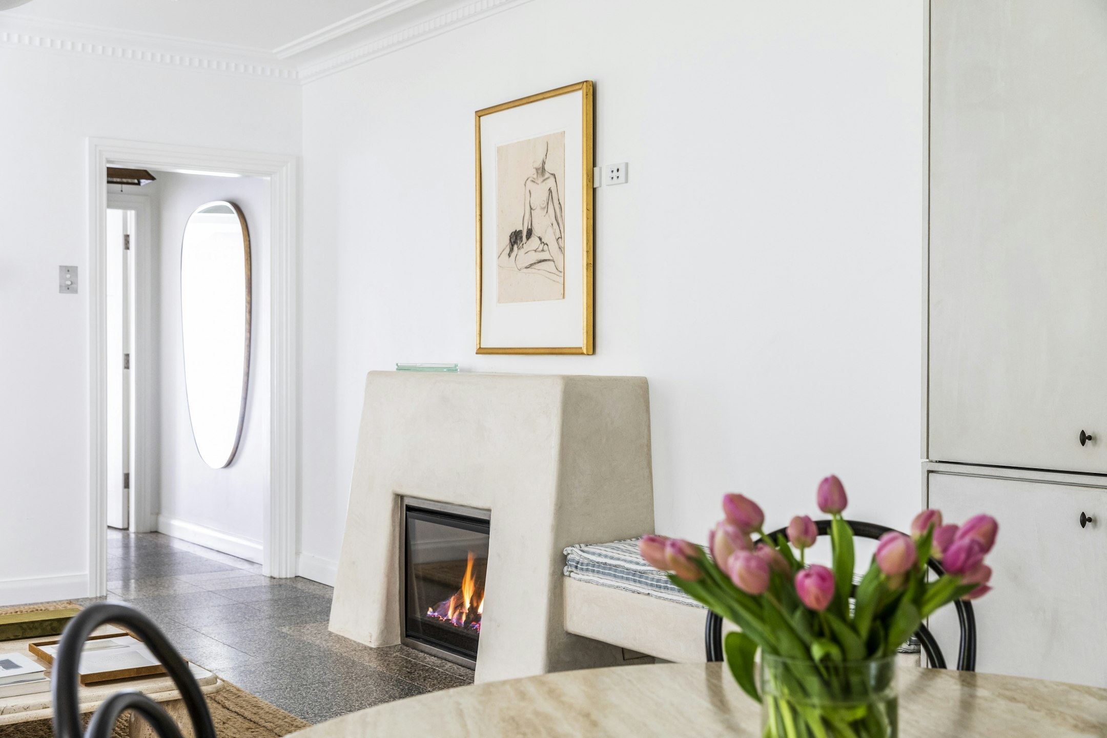 fireplace