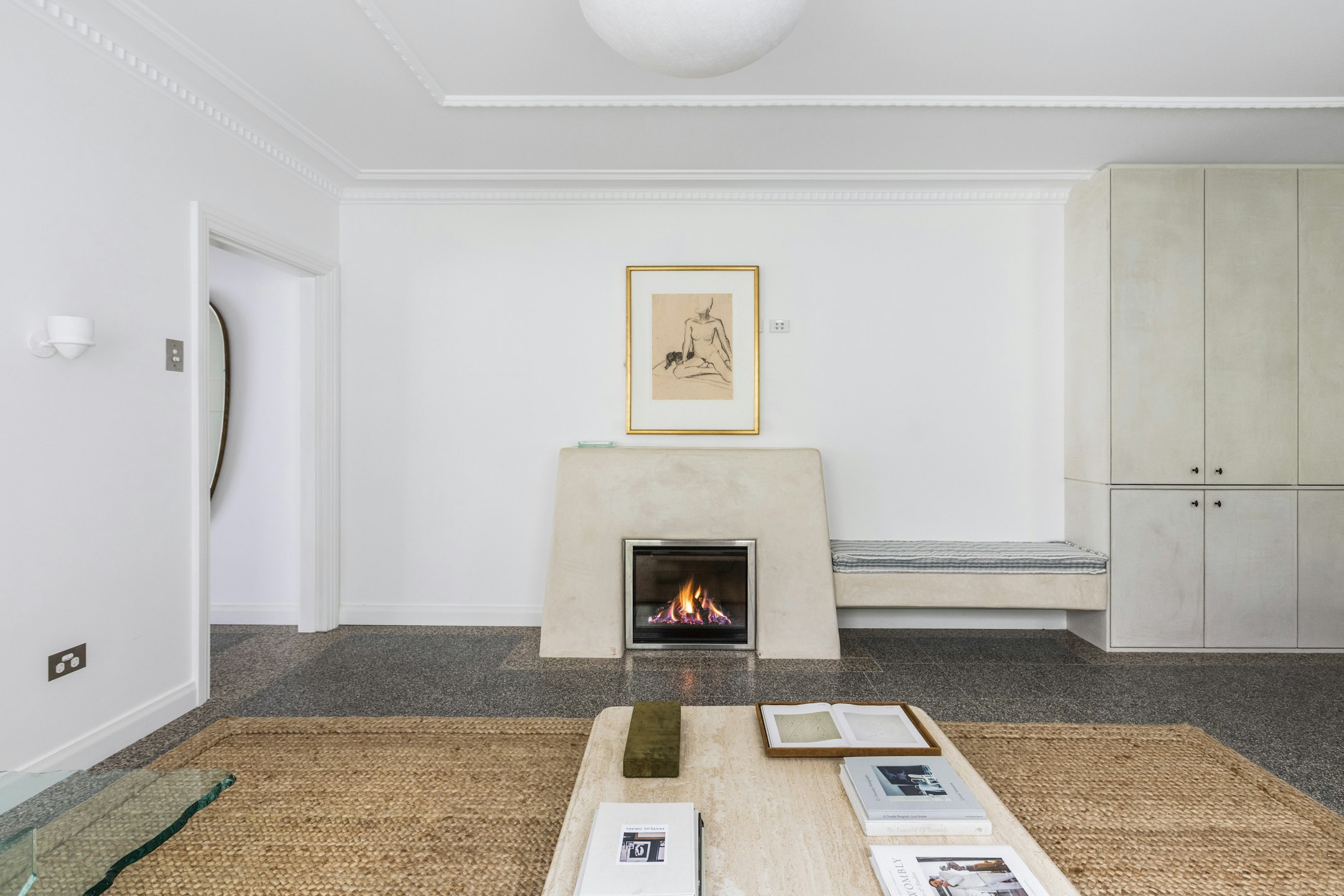 fireplace