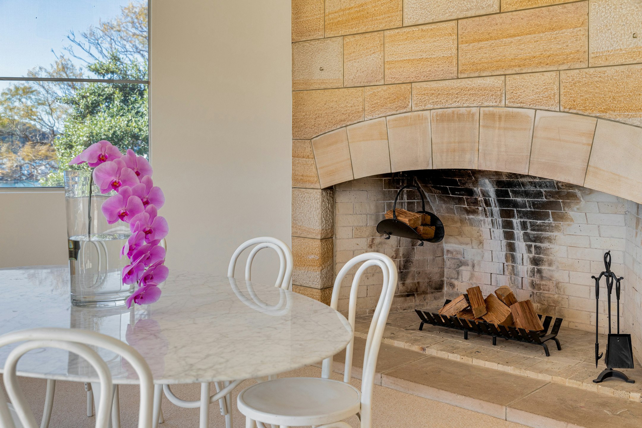 fireplace