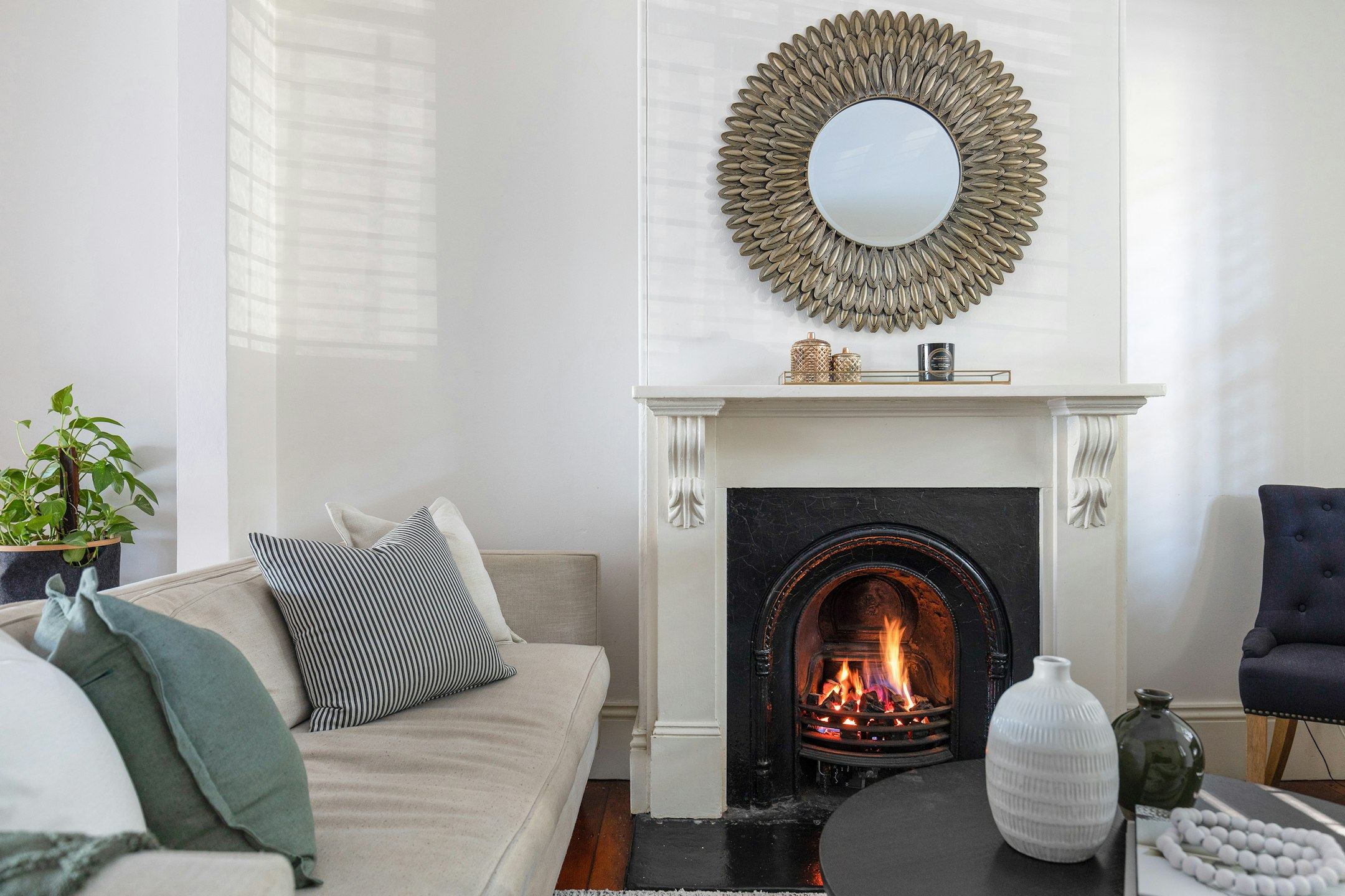 fireplace