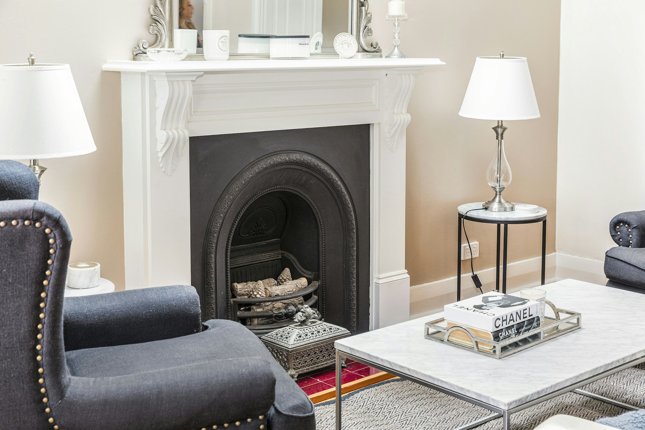 fireplace