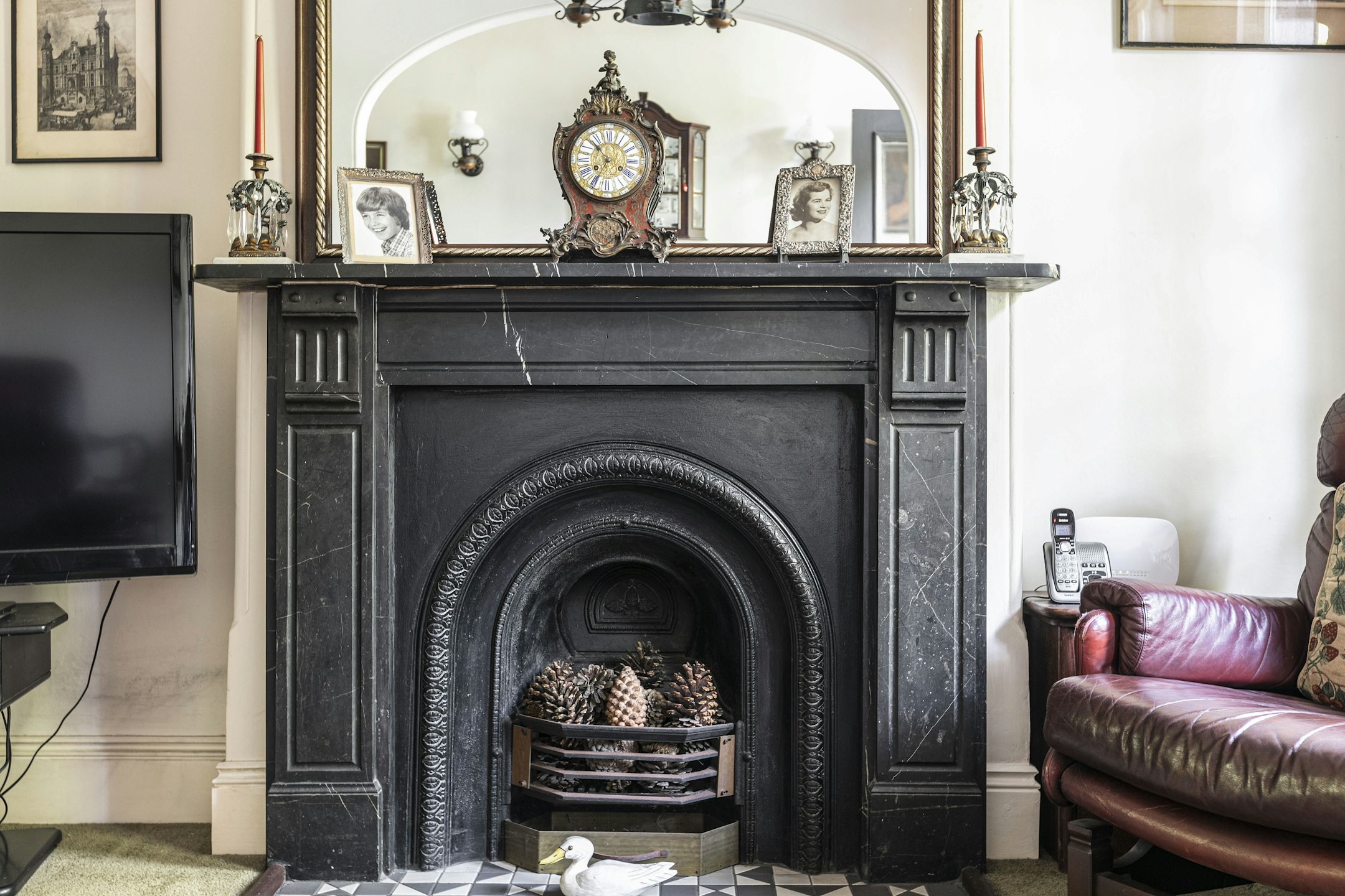 fireplace