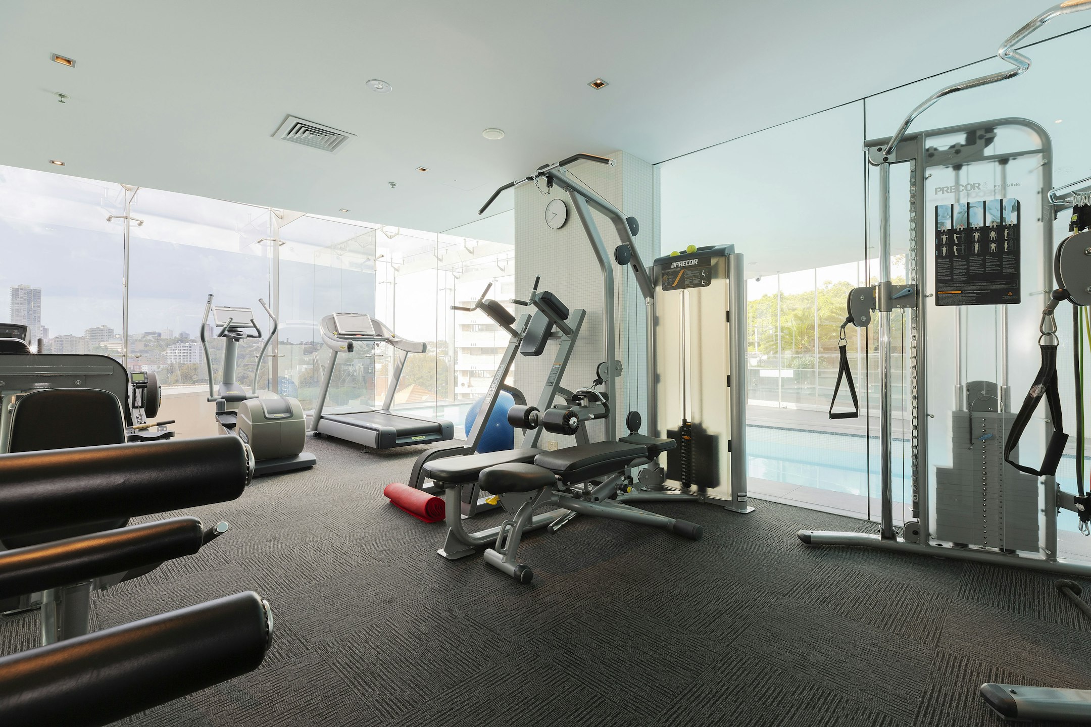 working out