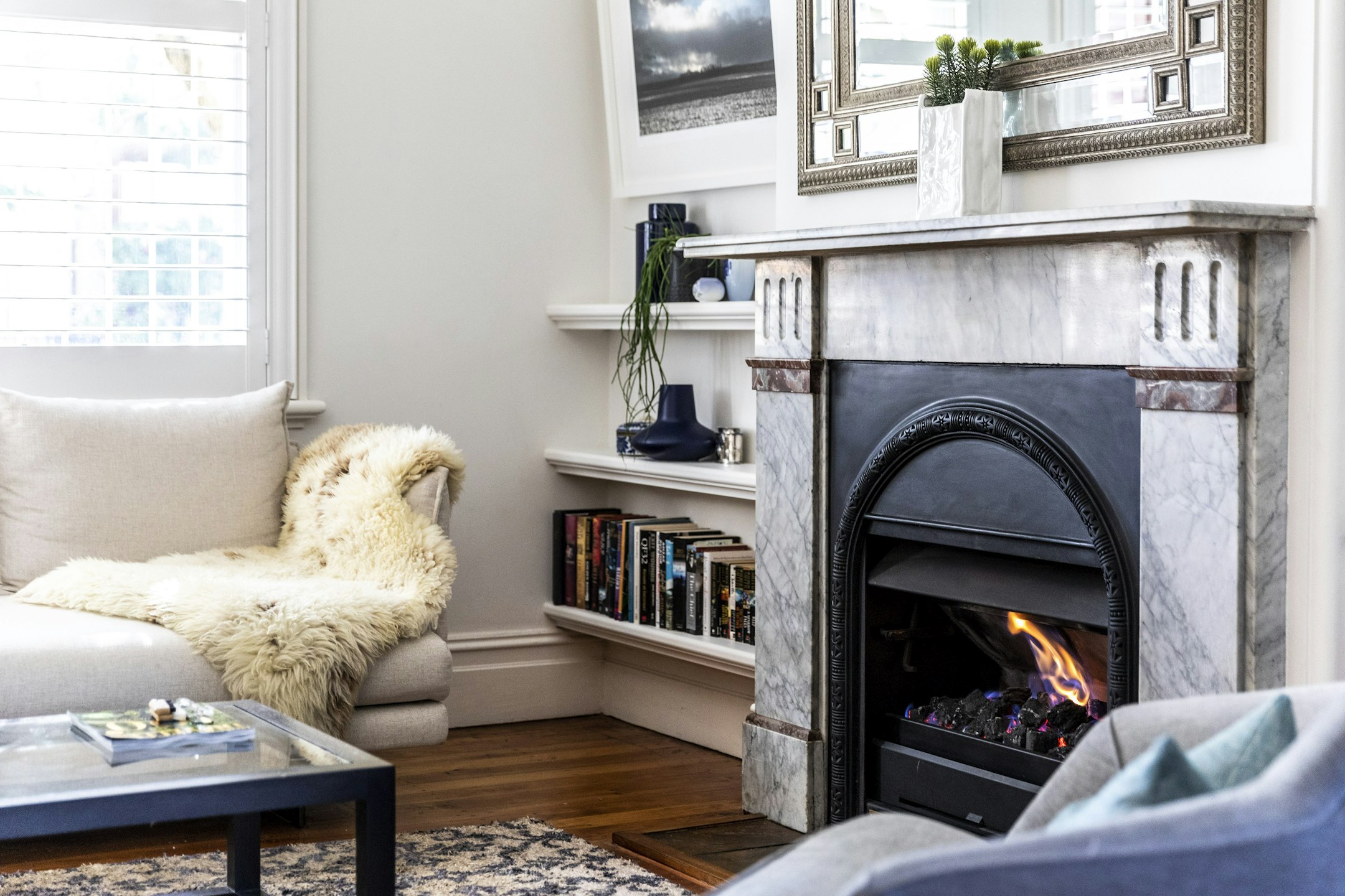 fireplace