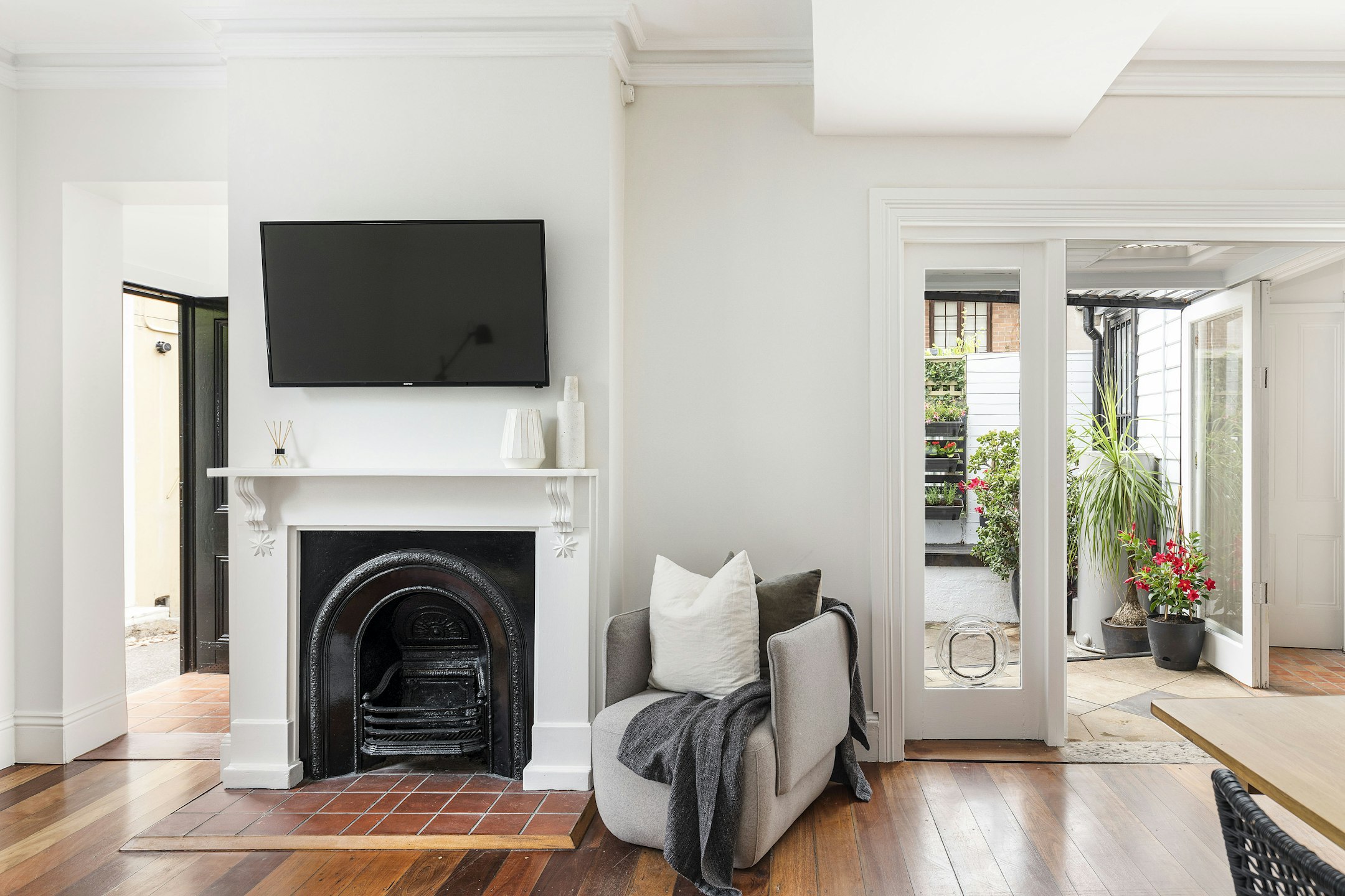 fireplace