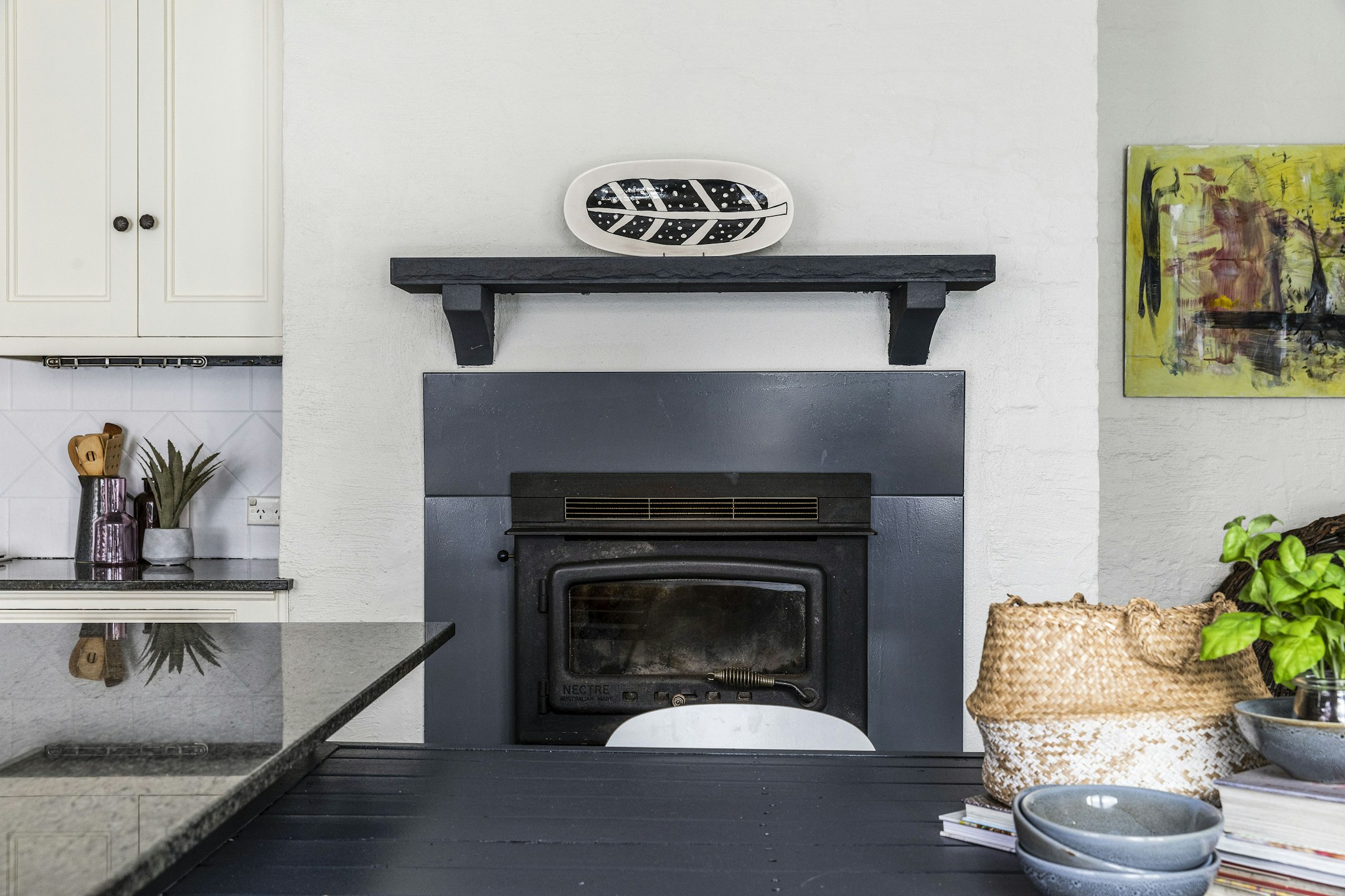 fireplace
