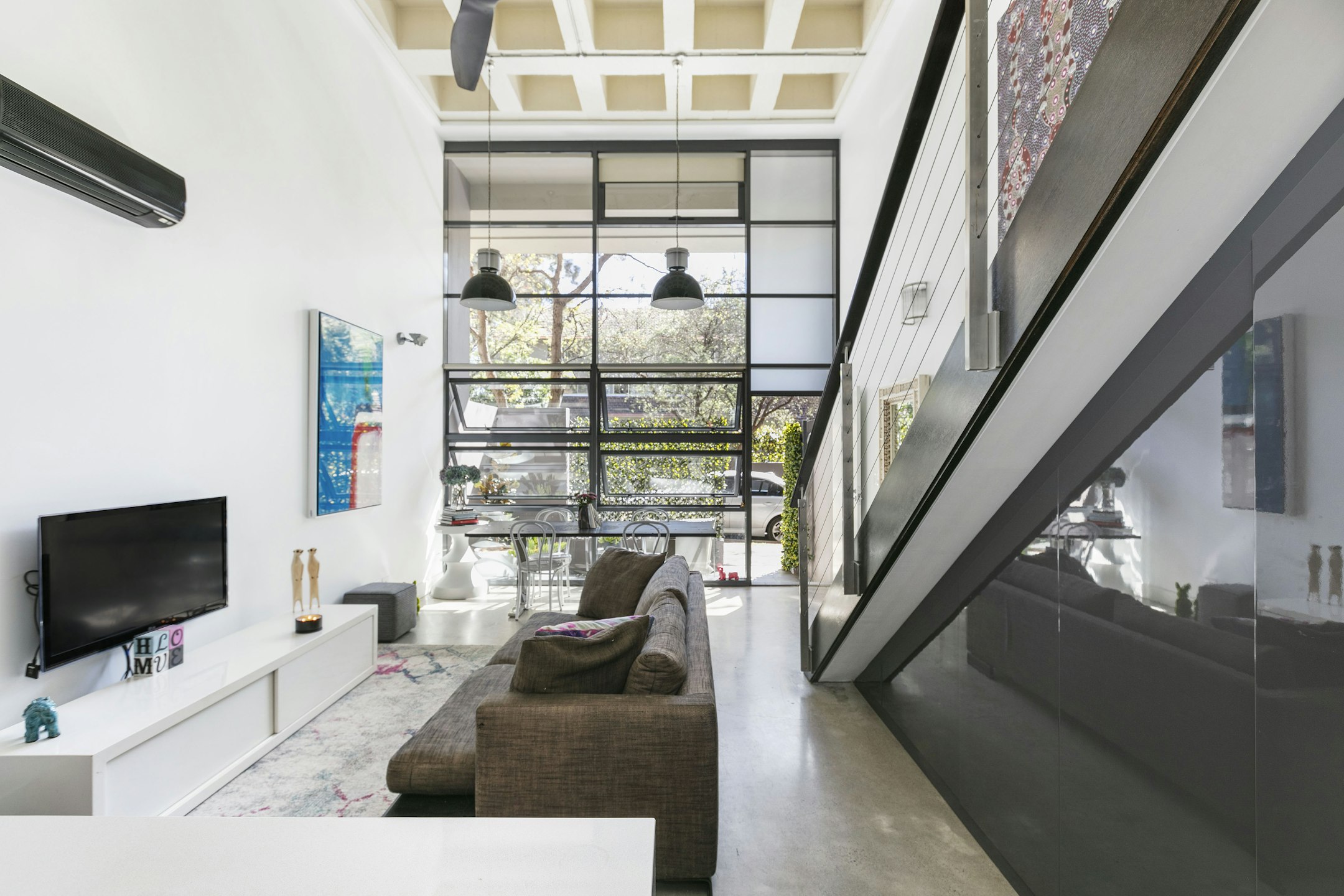 indoors