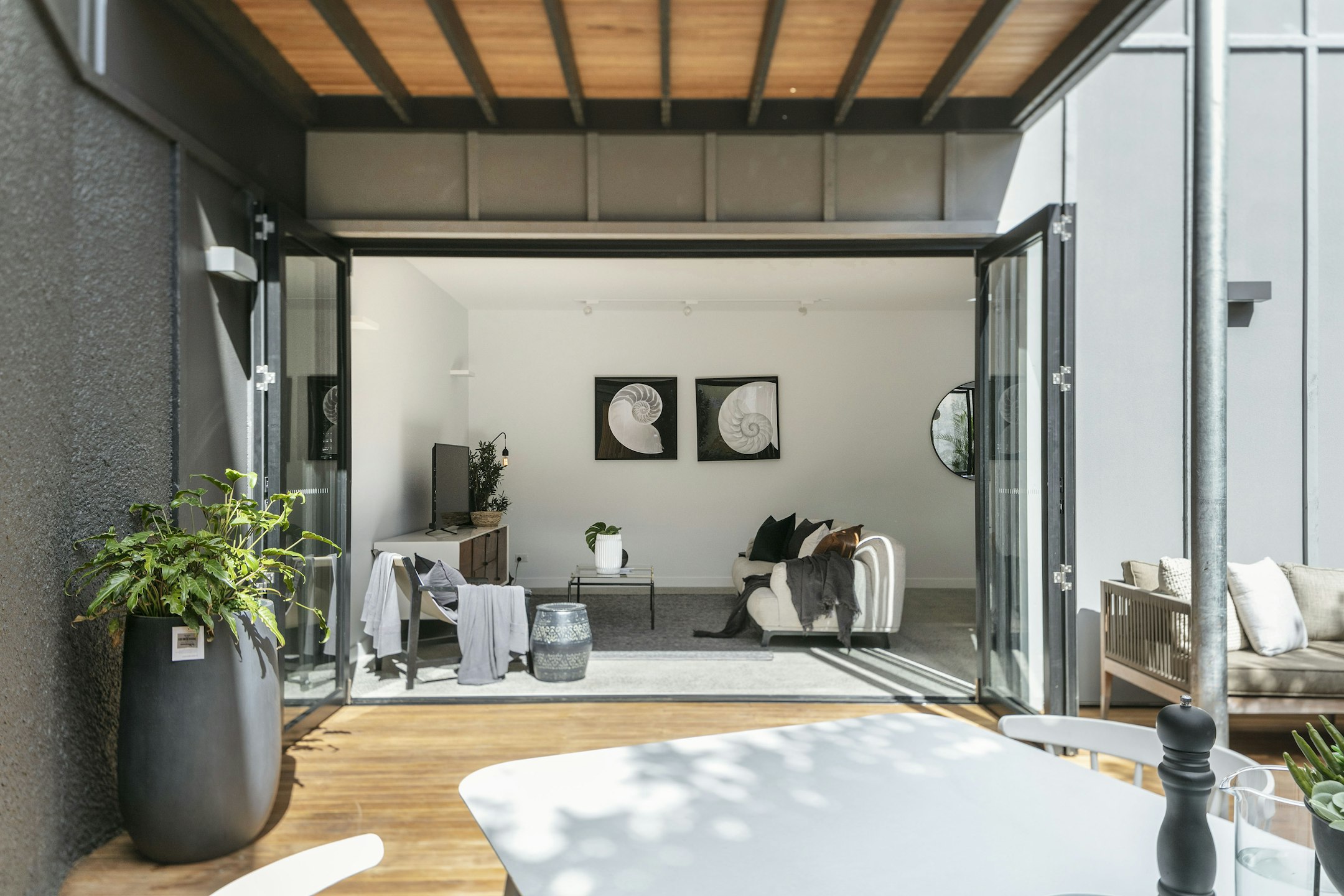 indoors