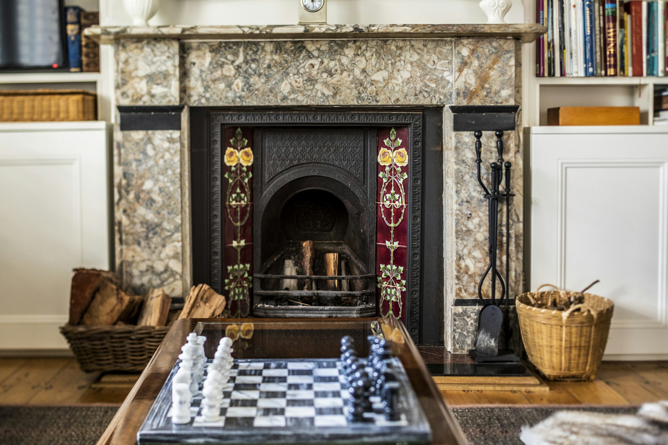 fireplace