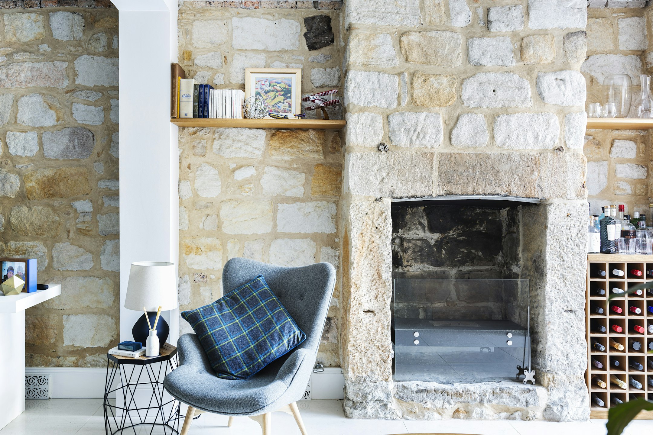 fireplace