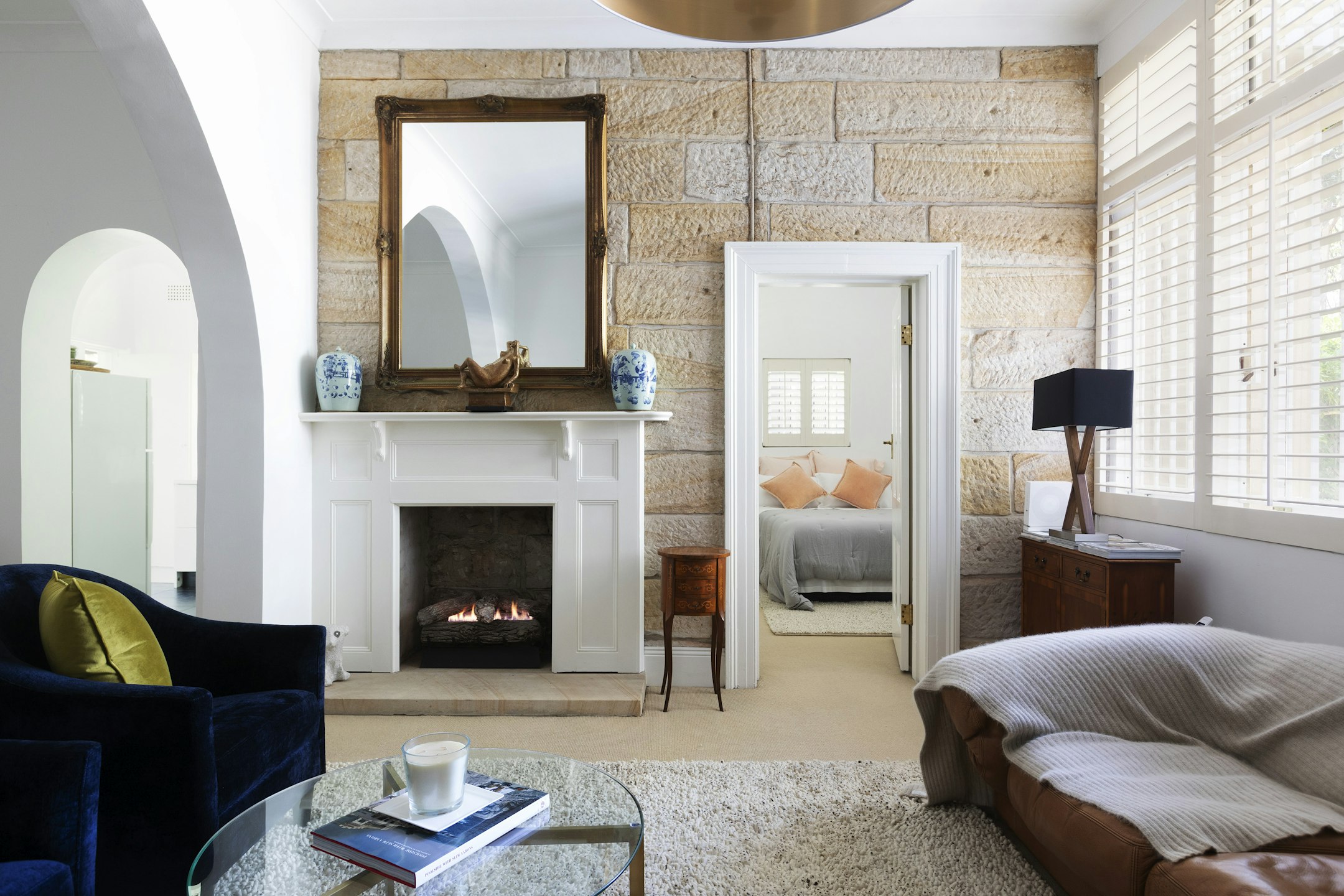 fireplace