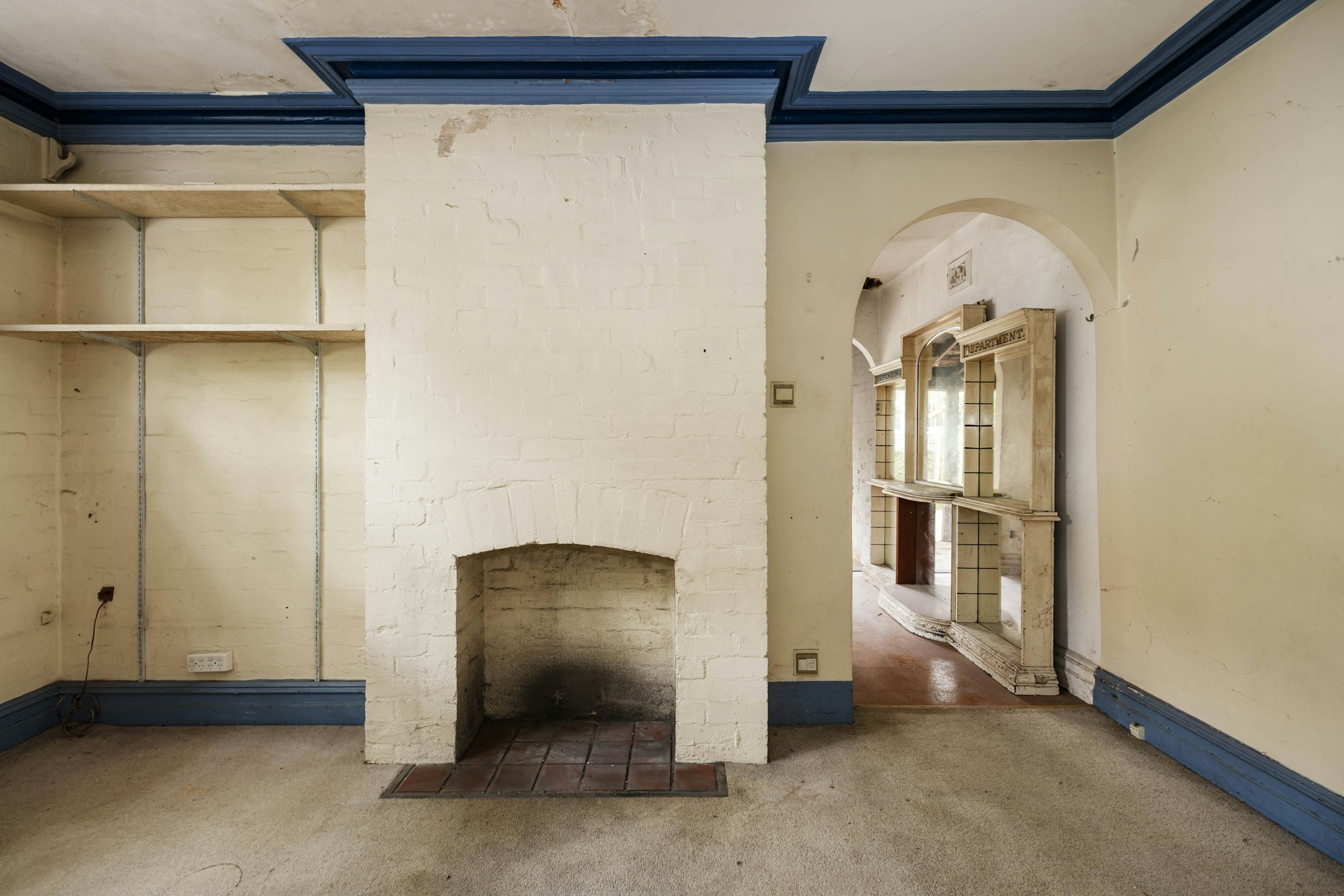 fireplace